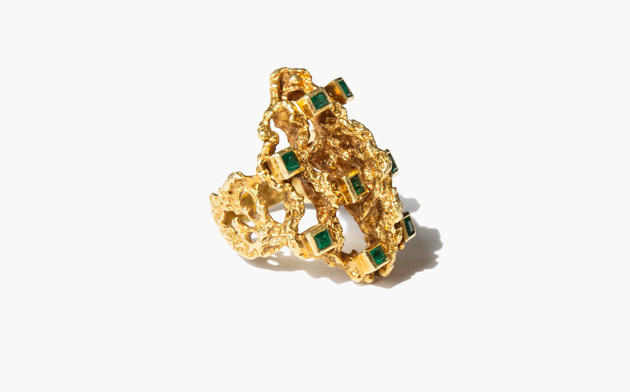 Marston Emerald Ring