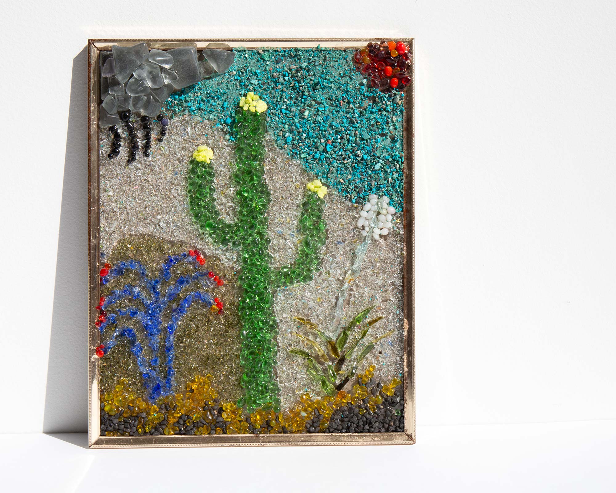 Folk Art Saguaro Mosaic