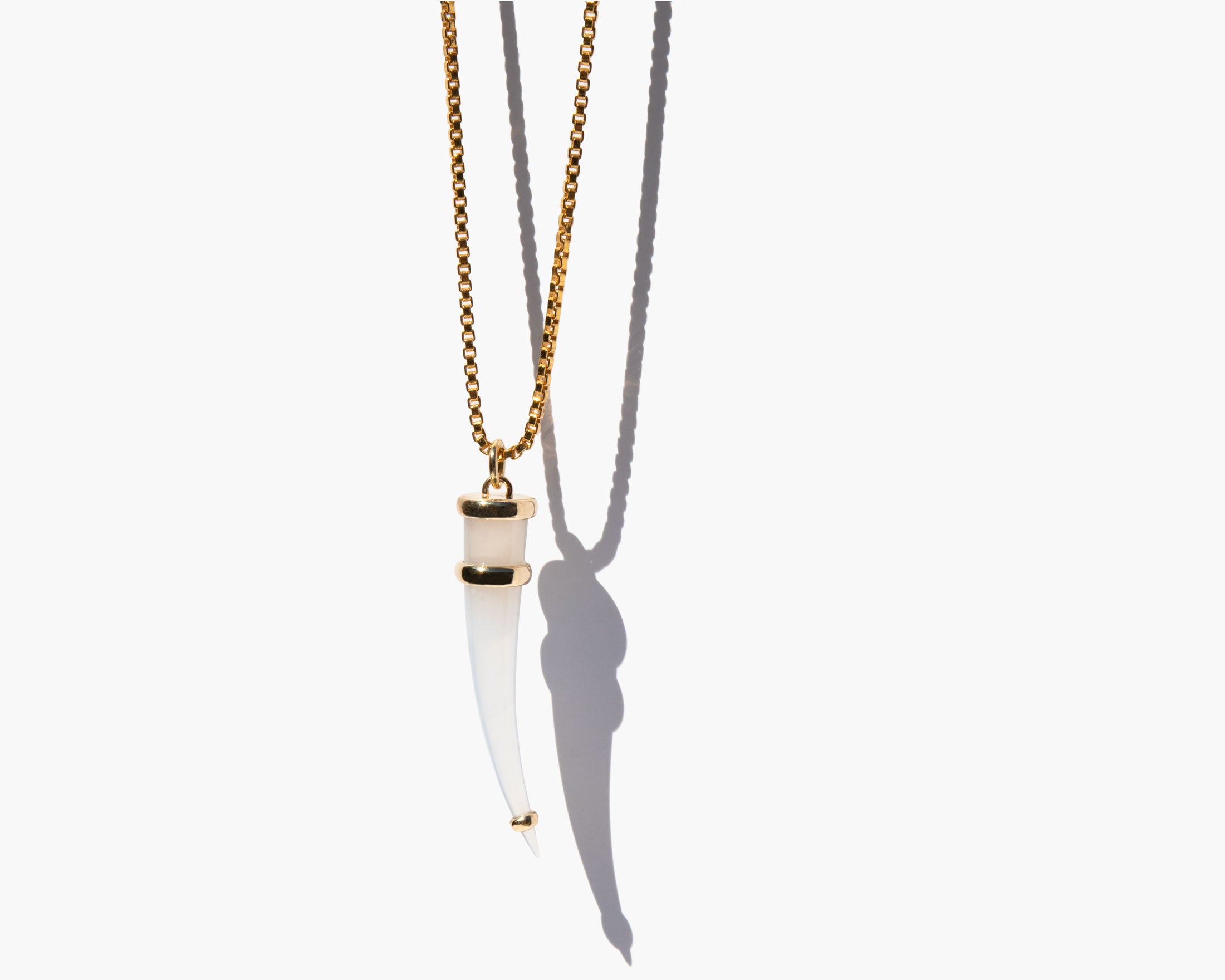 Fascinum Necklace Blue Chalcedony