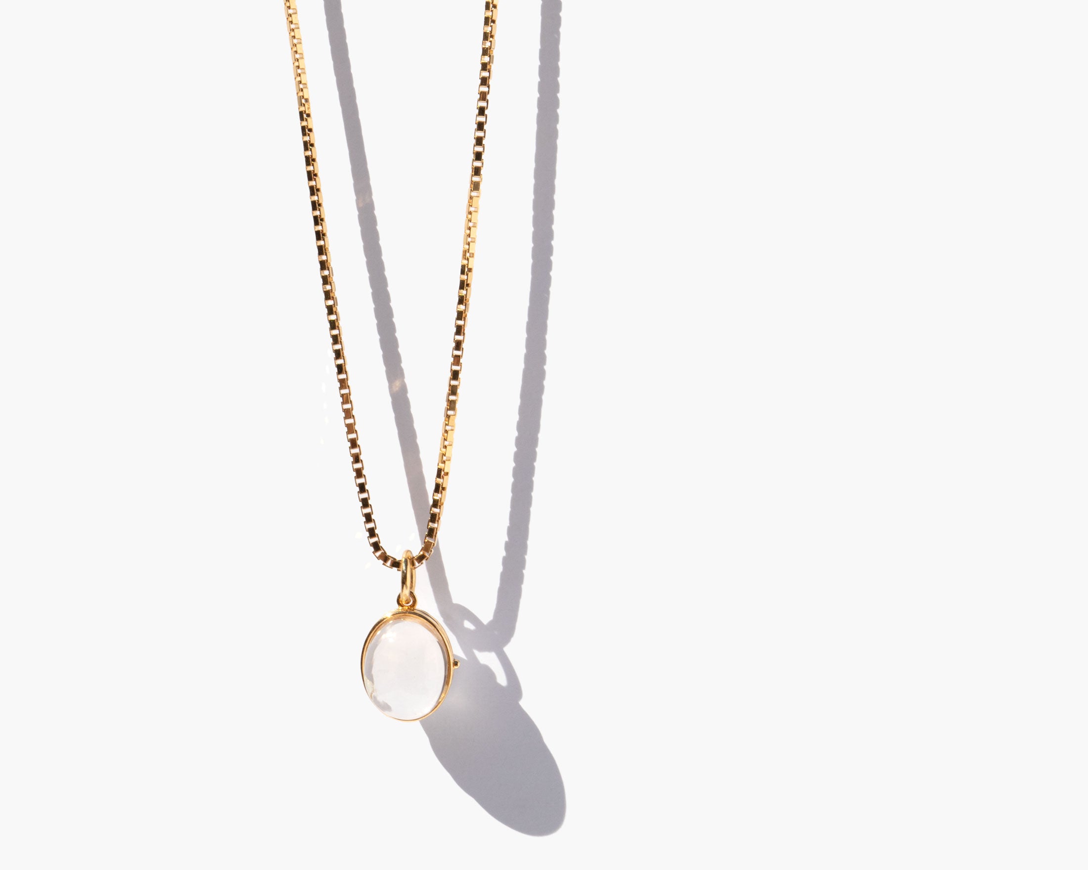 The Trance Locket Rock Crystal