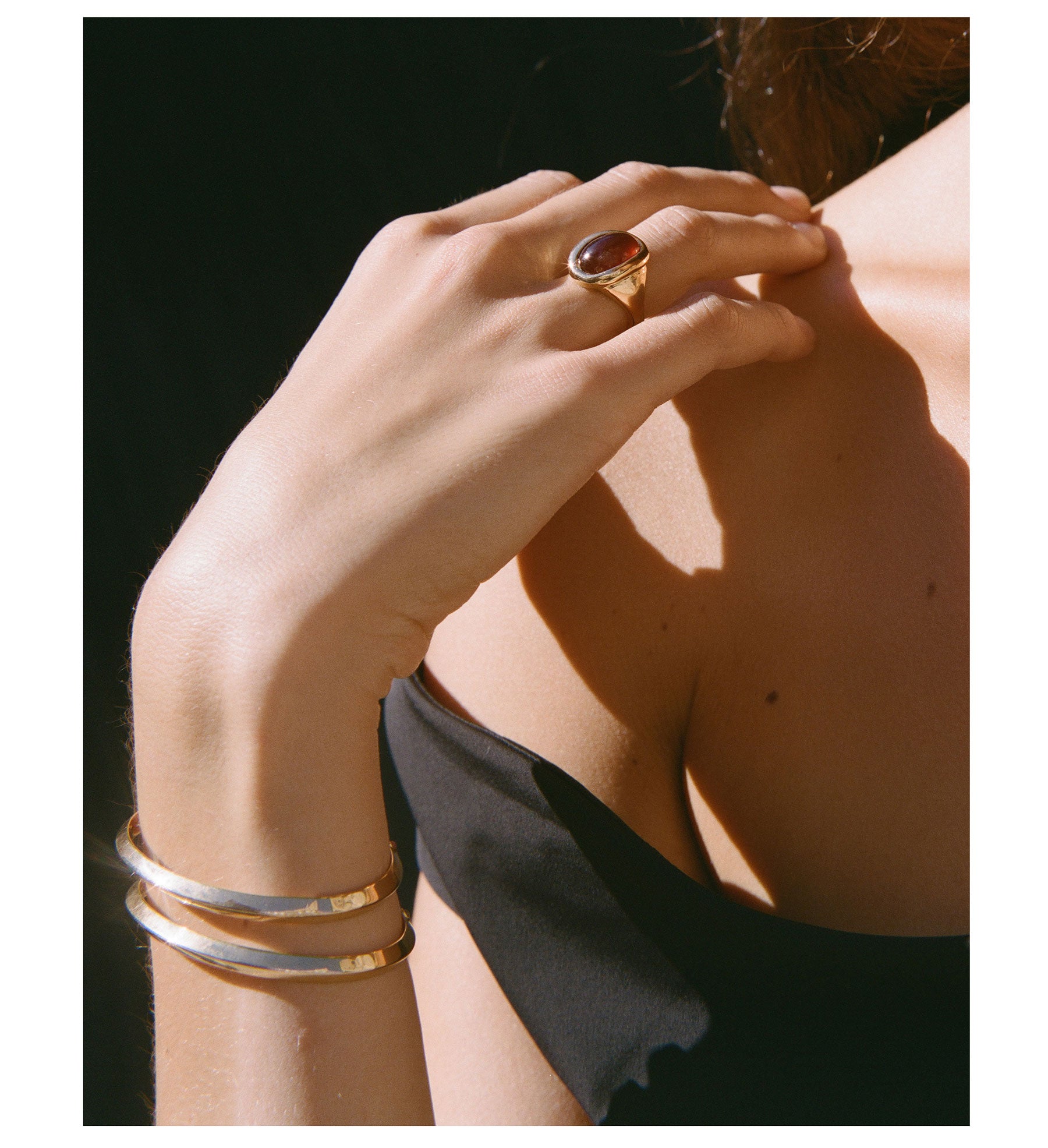 Lucide Bracelet Citrine and Garnet