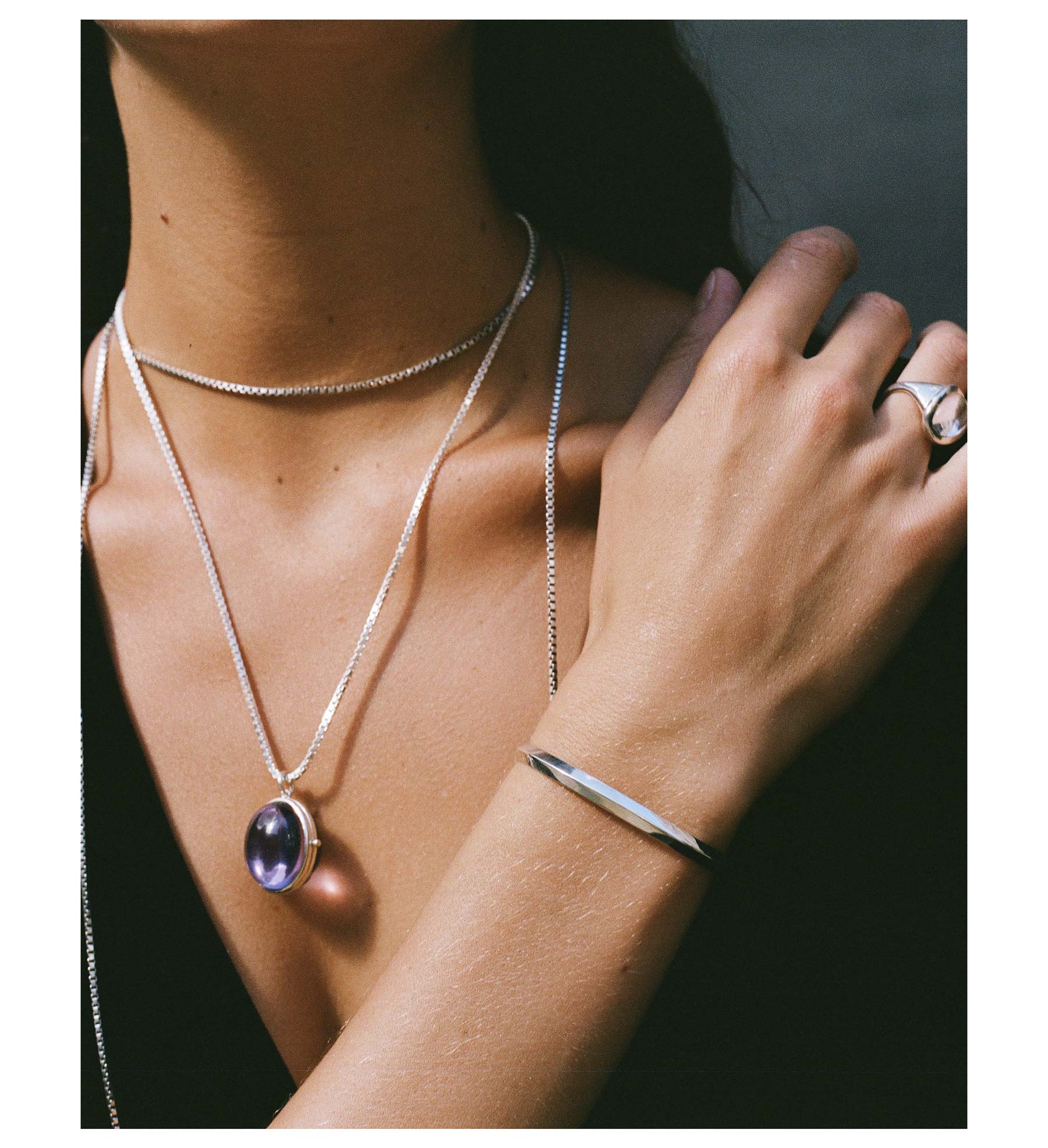 Lucide Bracelet Sapphire and Topaz