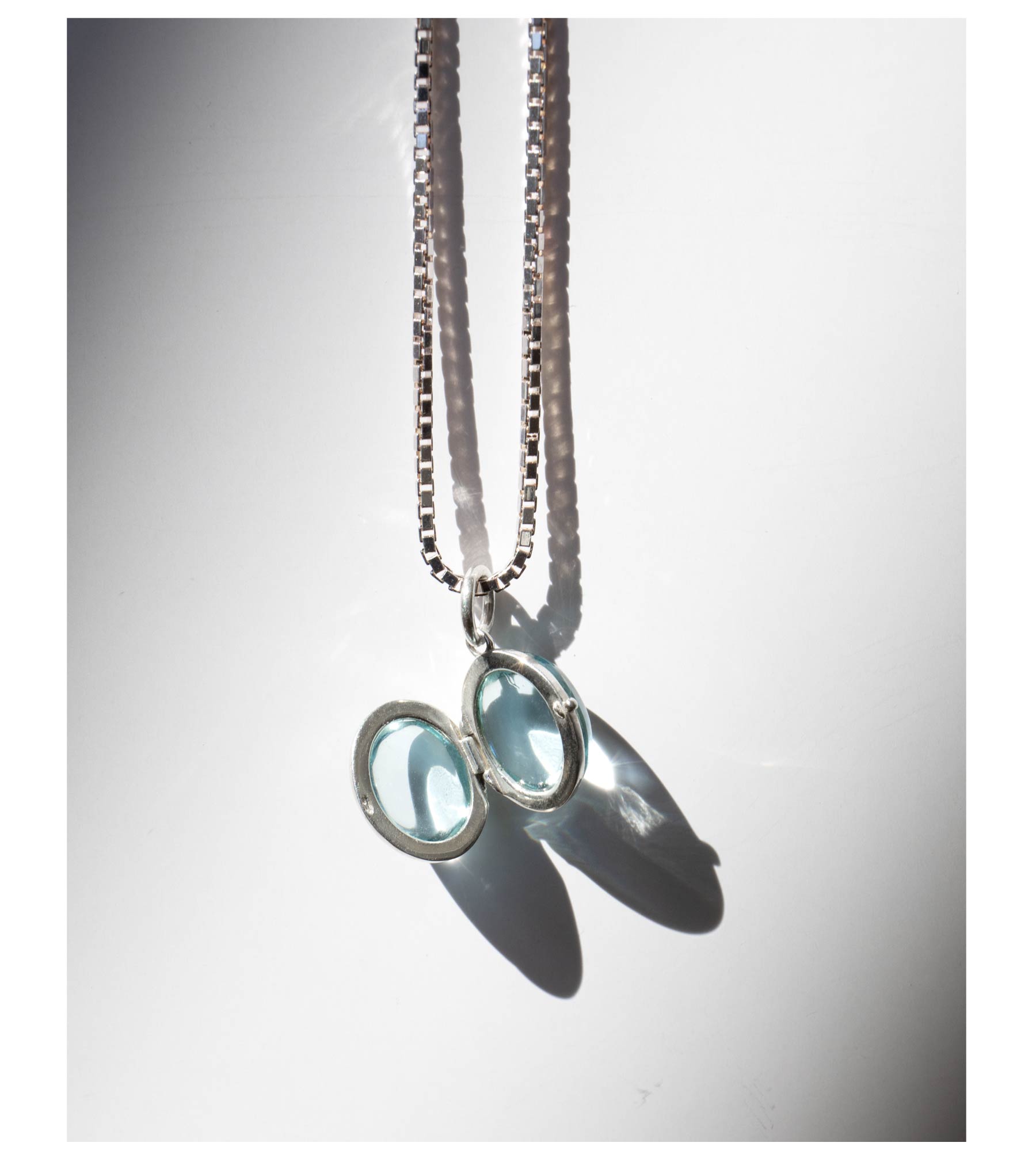 The Trance Locket Blue Topaz