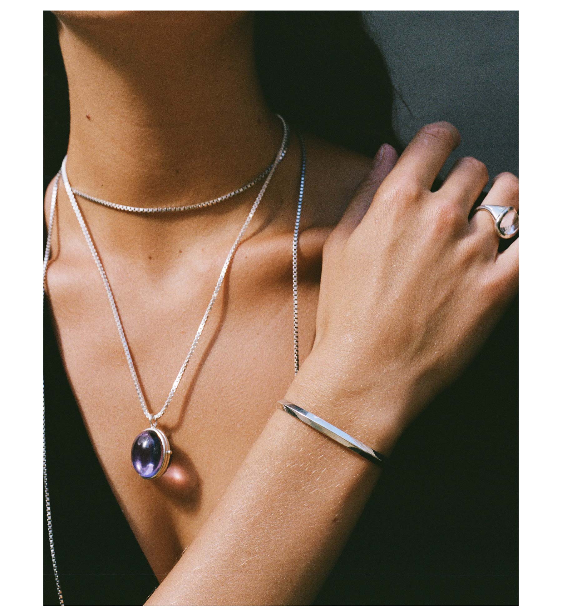 Lucide Bracelet Citrine and Garnet