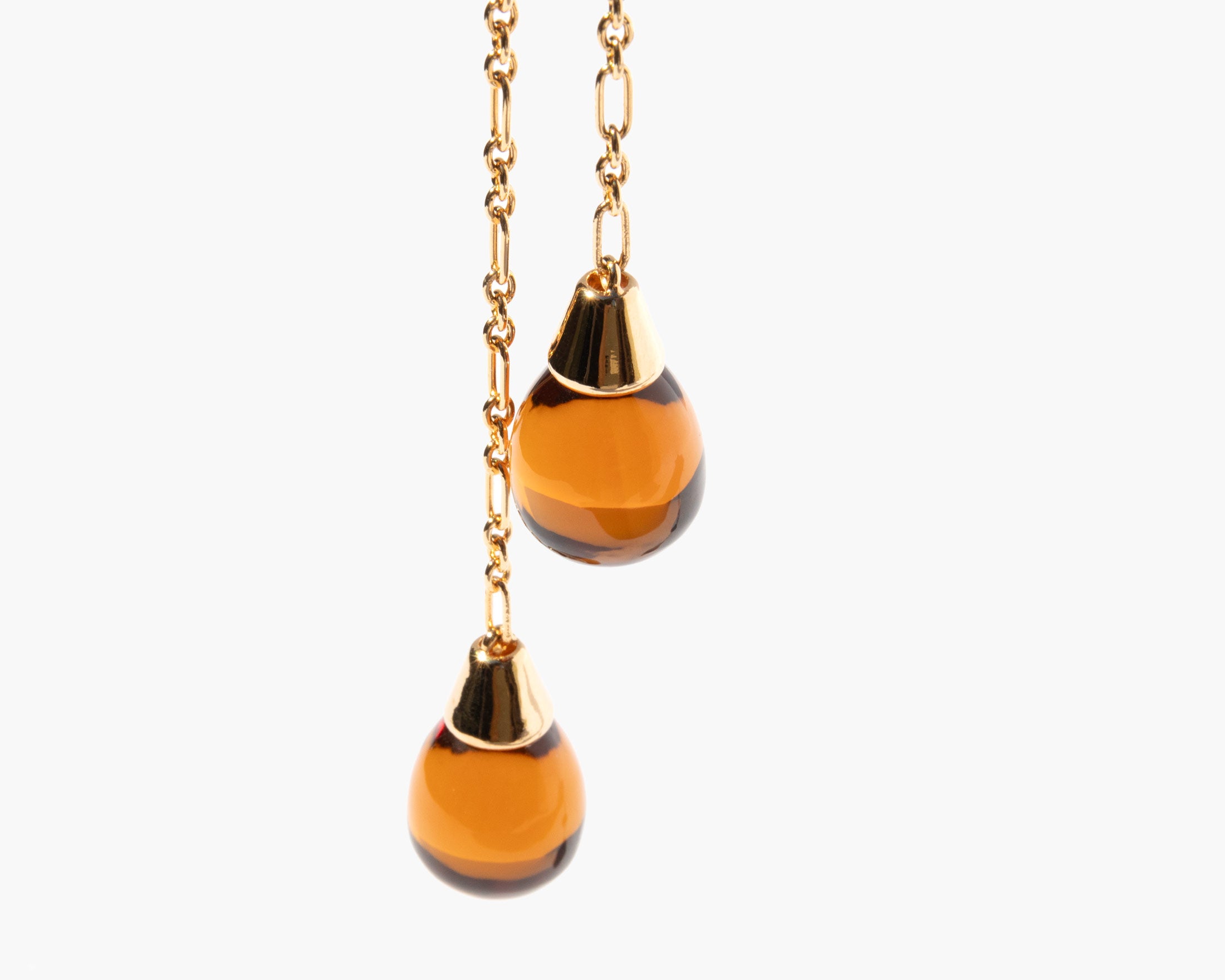 Asteria Lariat Necklace Gold