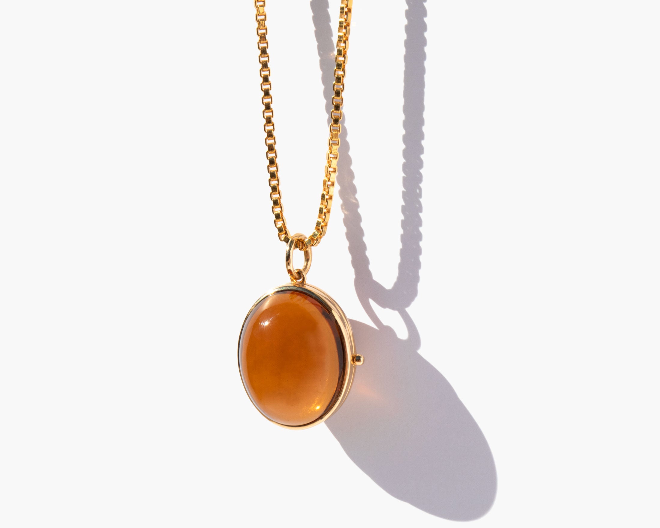 The Vision Locket Citrine