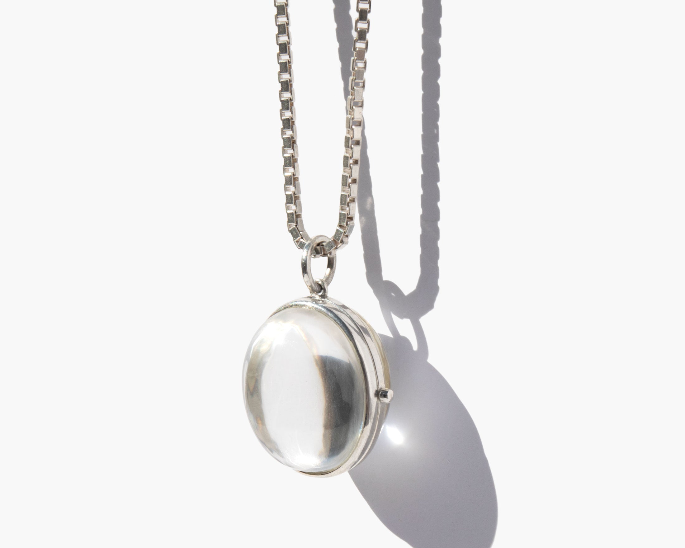 The Vision Locket Rock Crystal