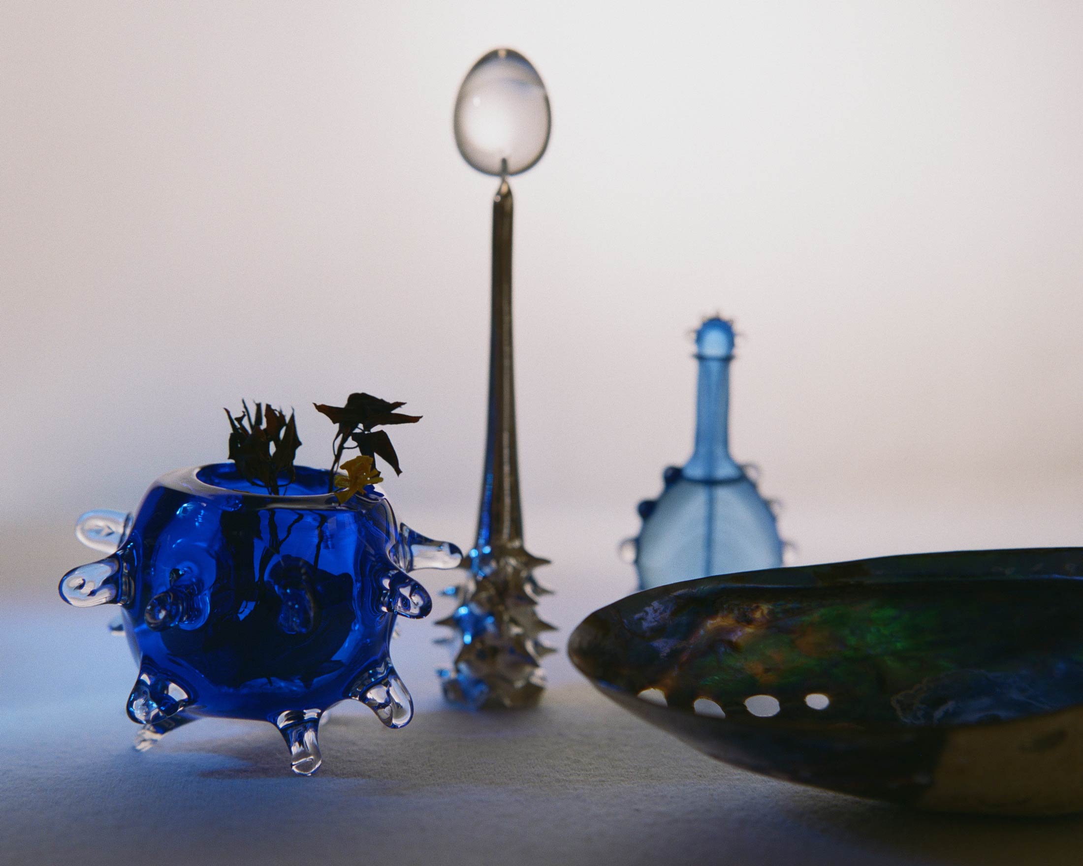 Trace Form Bowl - Sapphire