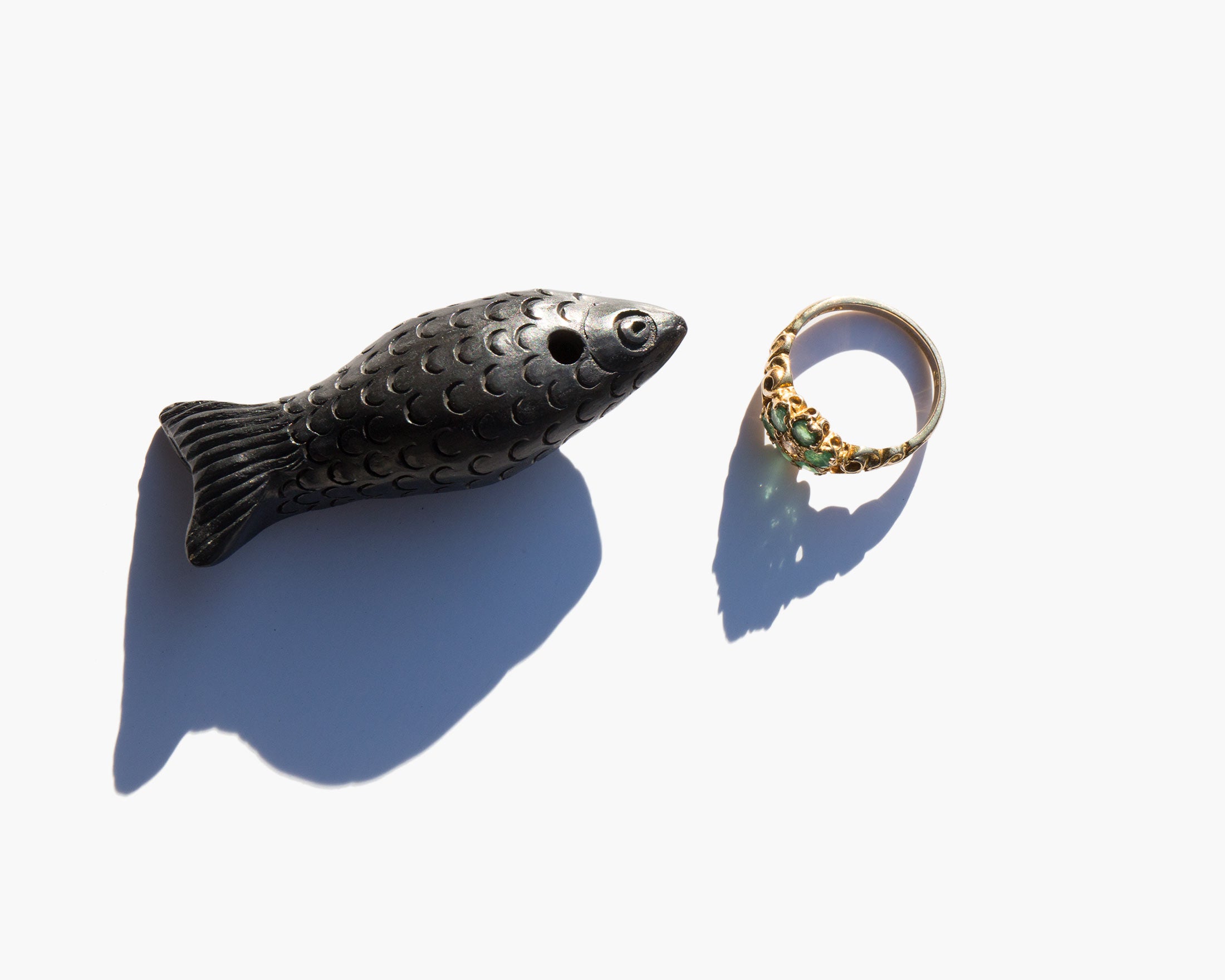 Pottery Fish Whistle
