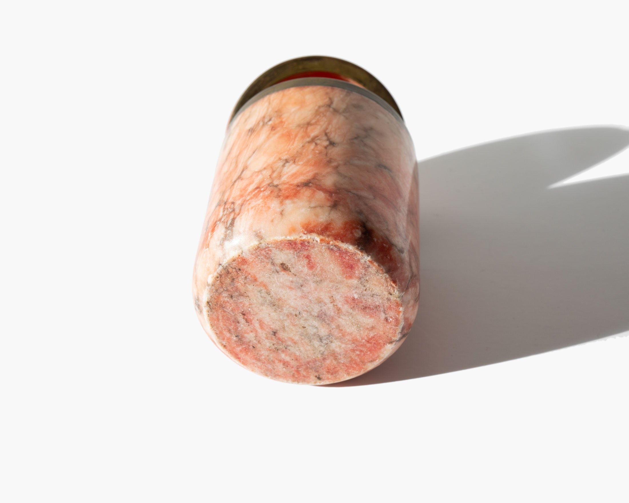 Red Alabaster Trinket Box