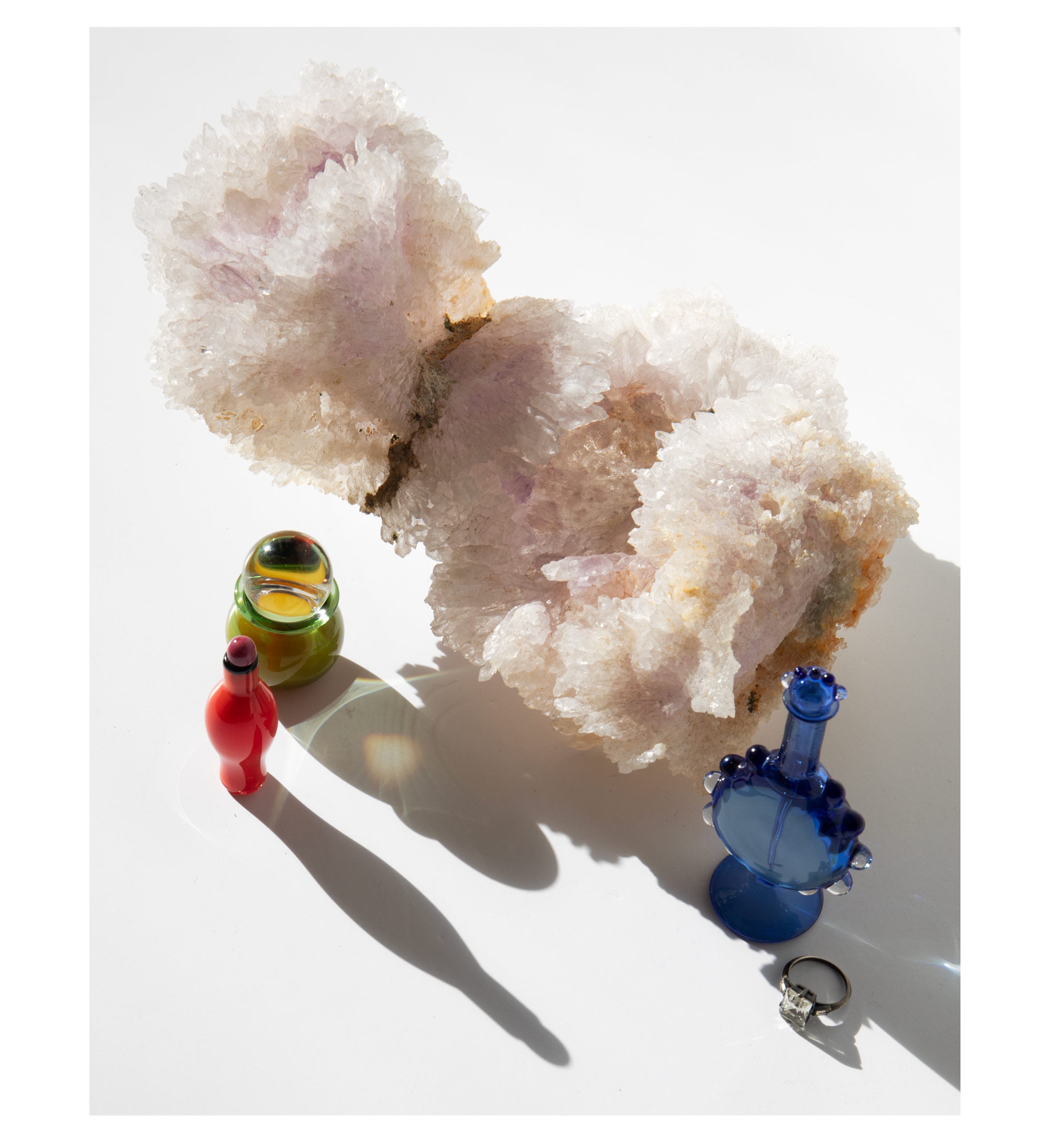 Chrysanthemum Quartz Specimen