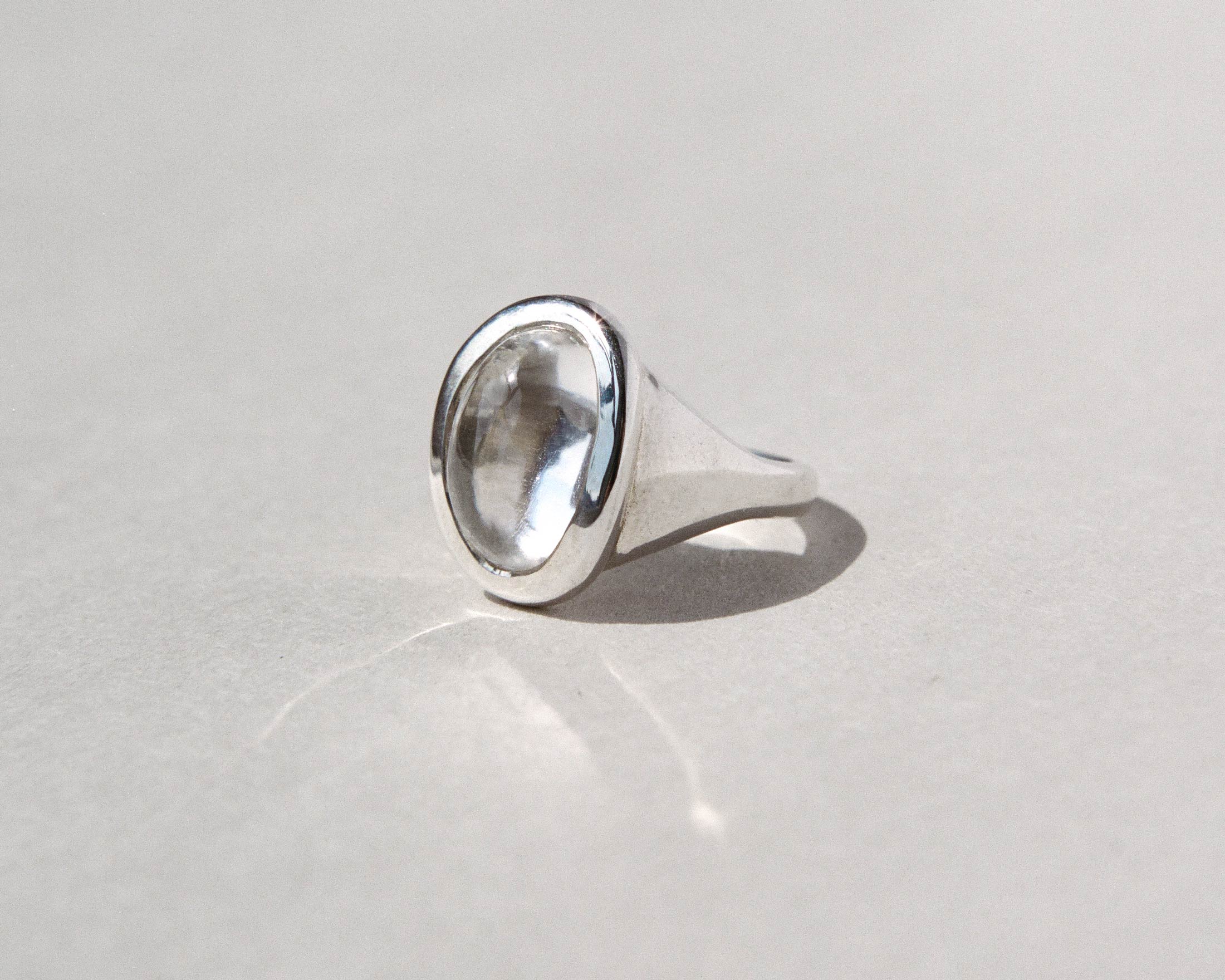 Lux Occulta Ring Rock Crystal