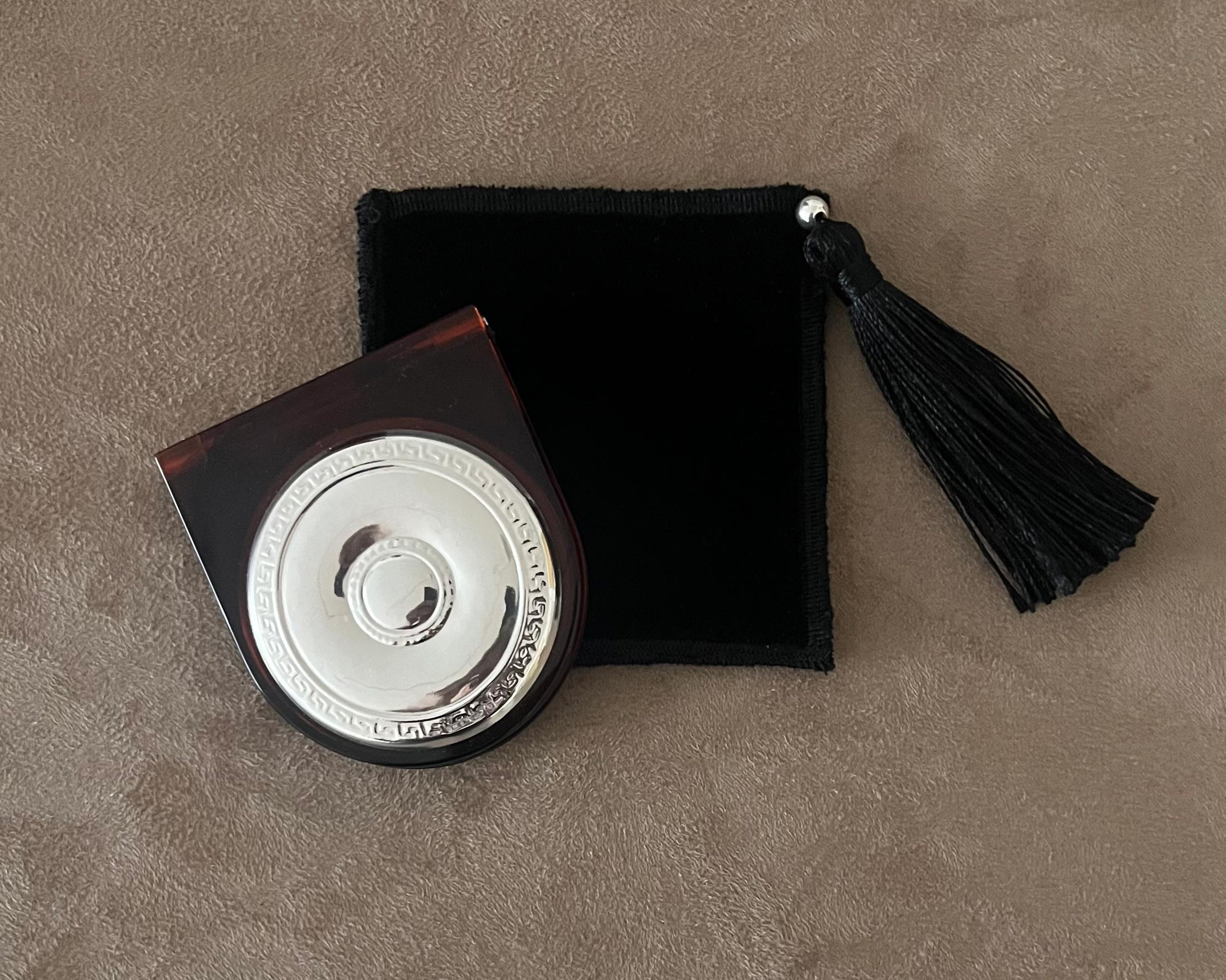 Vintage Italian Pocket Mirror