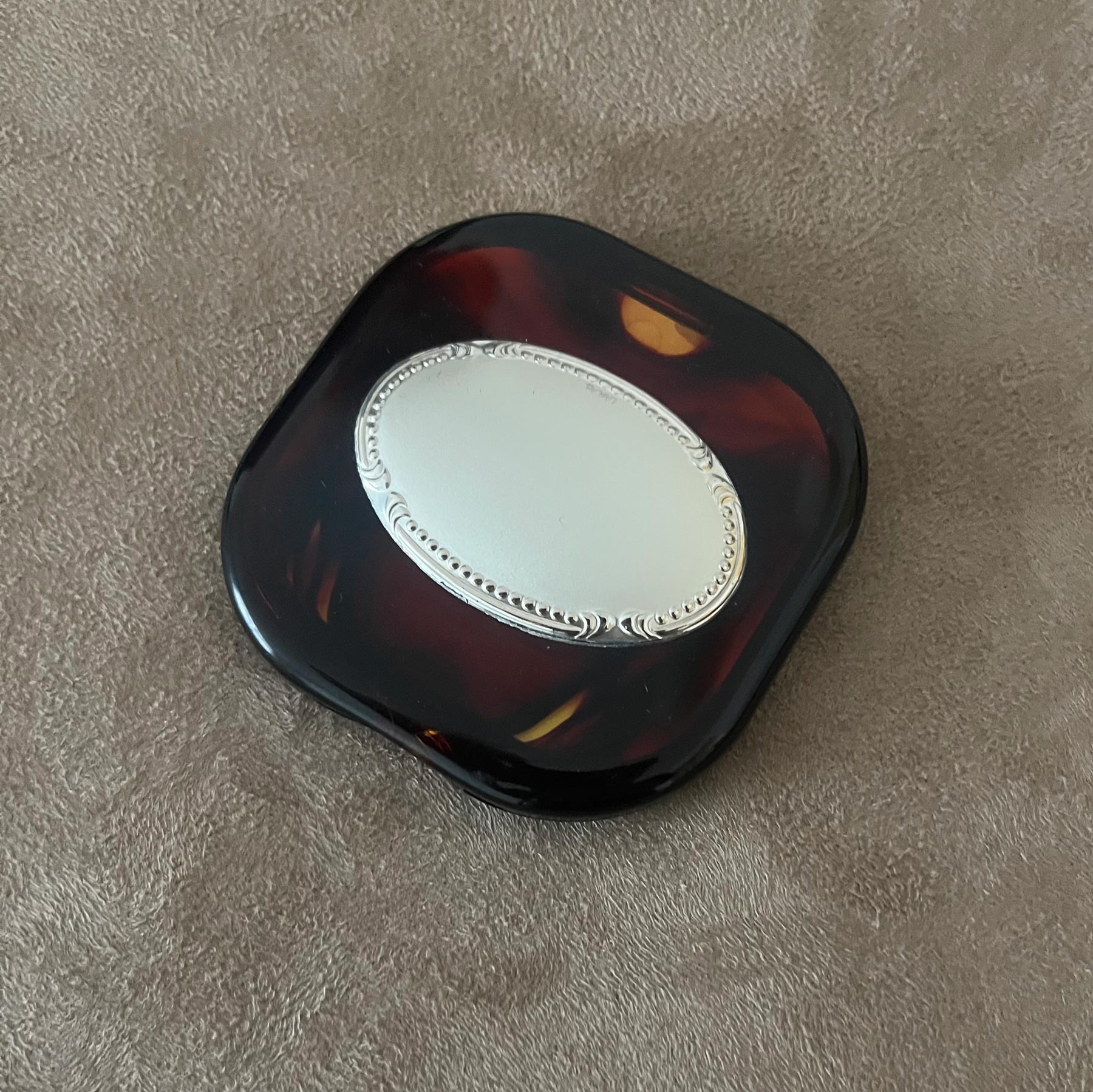 Vintage Italian Pocket Mirror