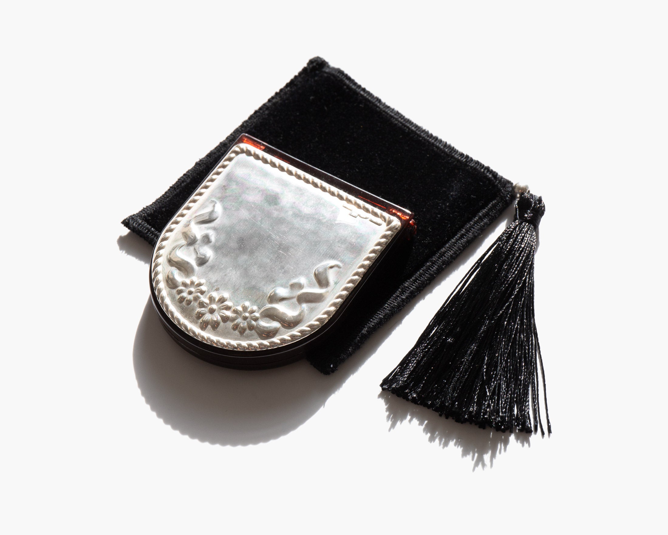Vintage Italian Pocket Mirror