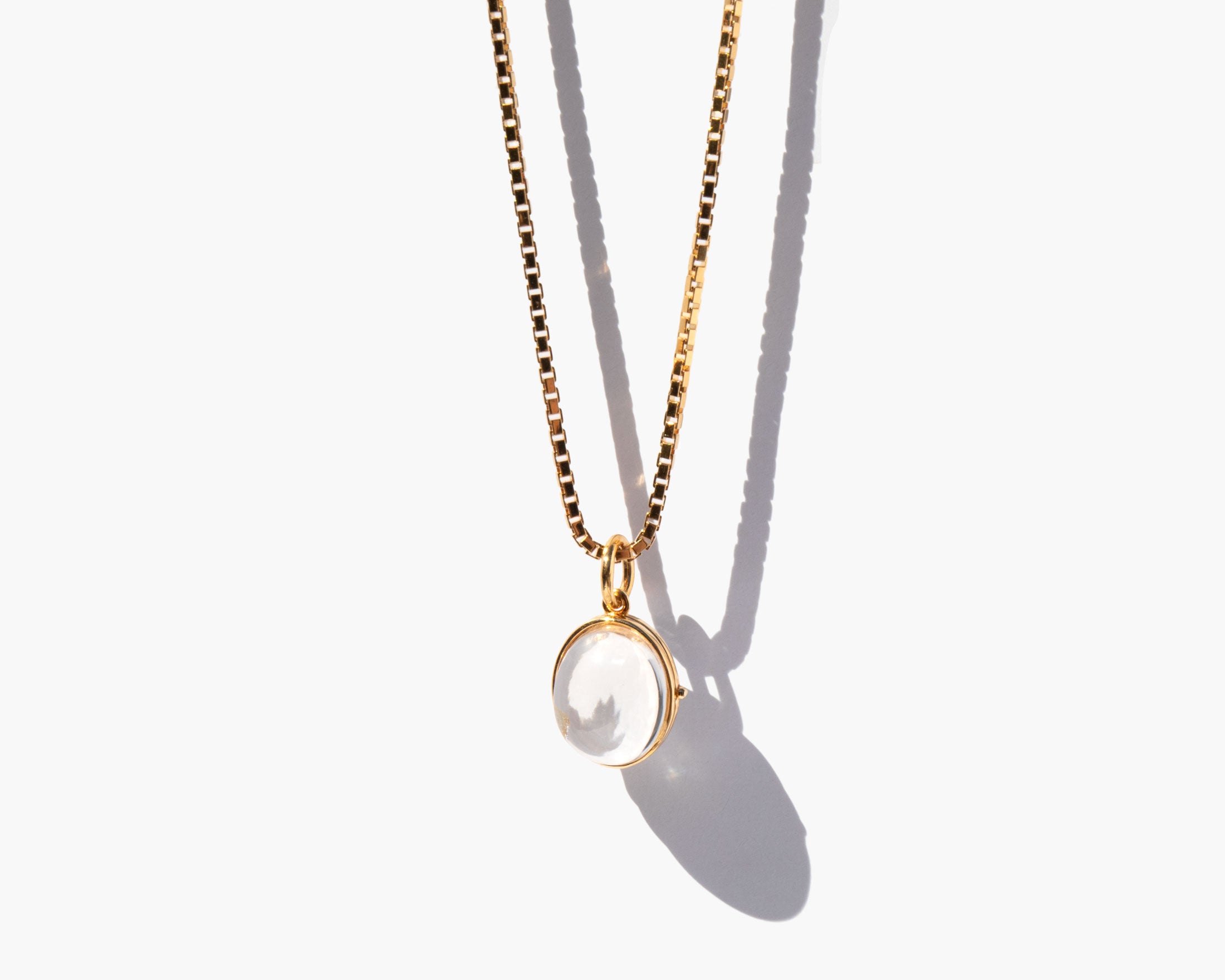 The Trance Locket Rock Crystal