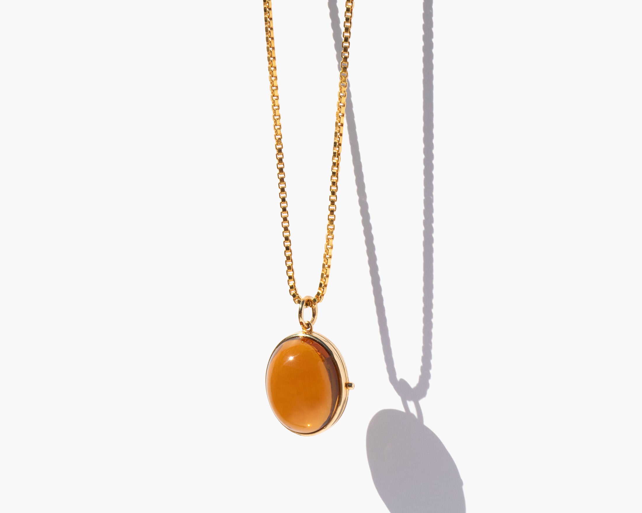 The Vision Locket Citrine