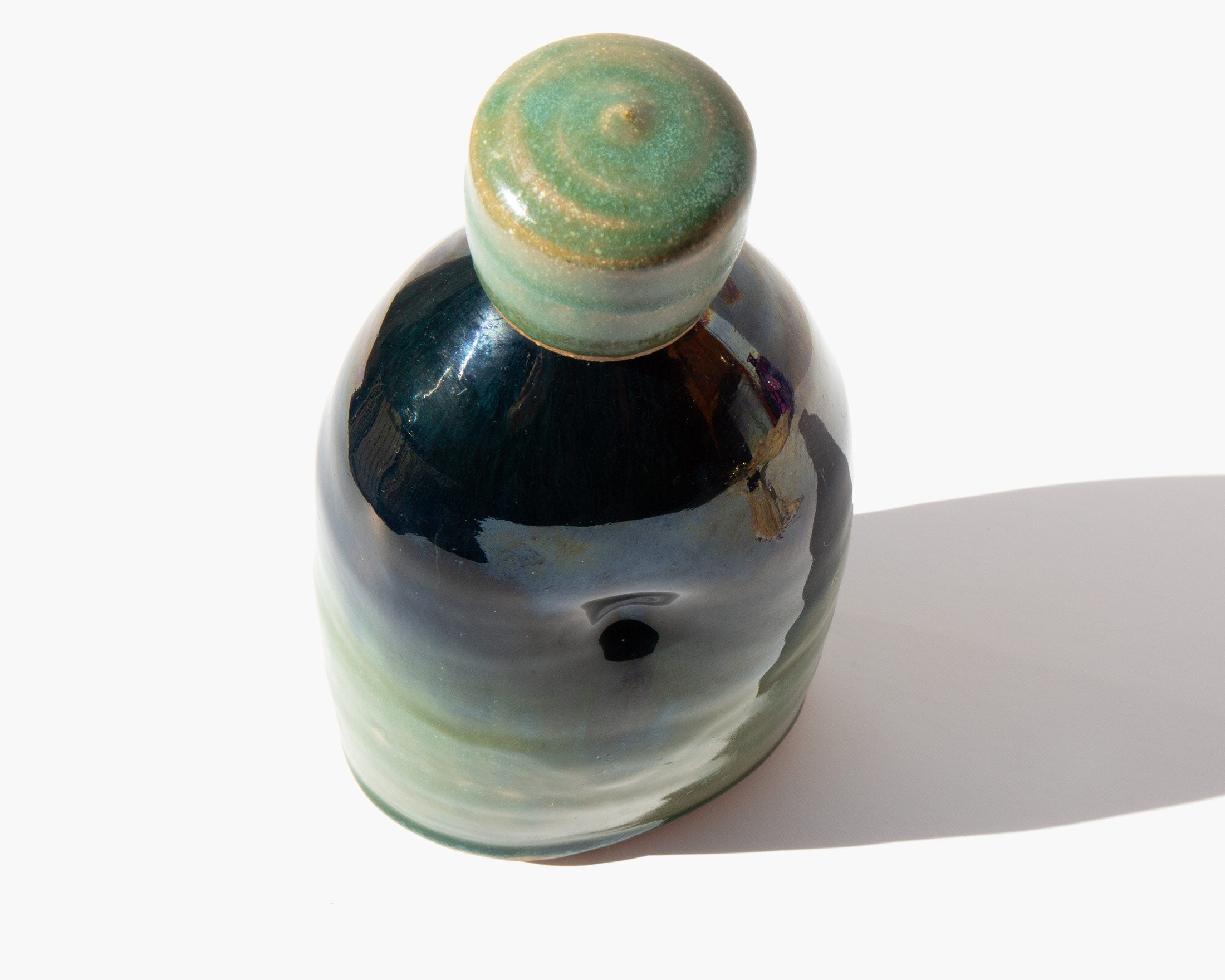 Hand Thrown Pottery Bottle