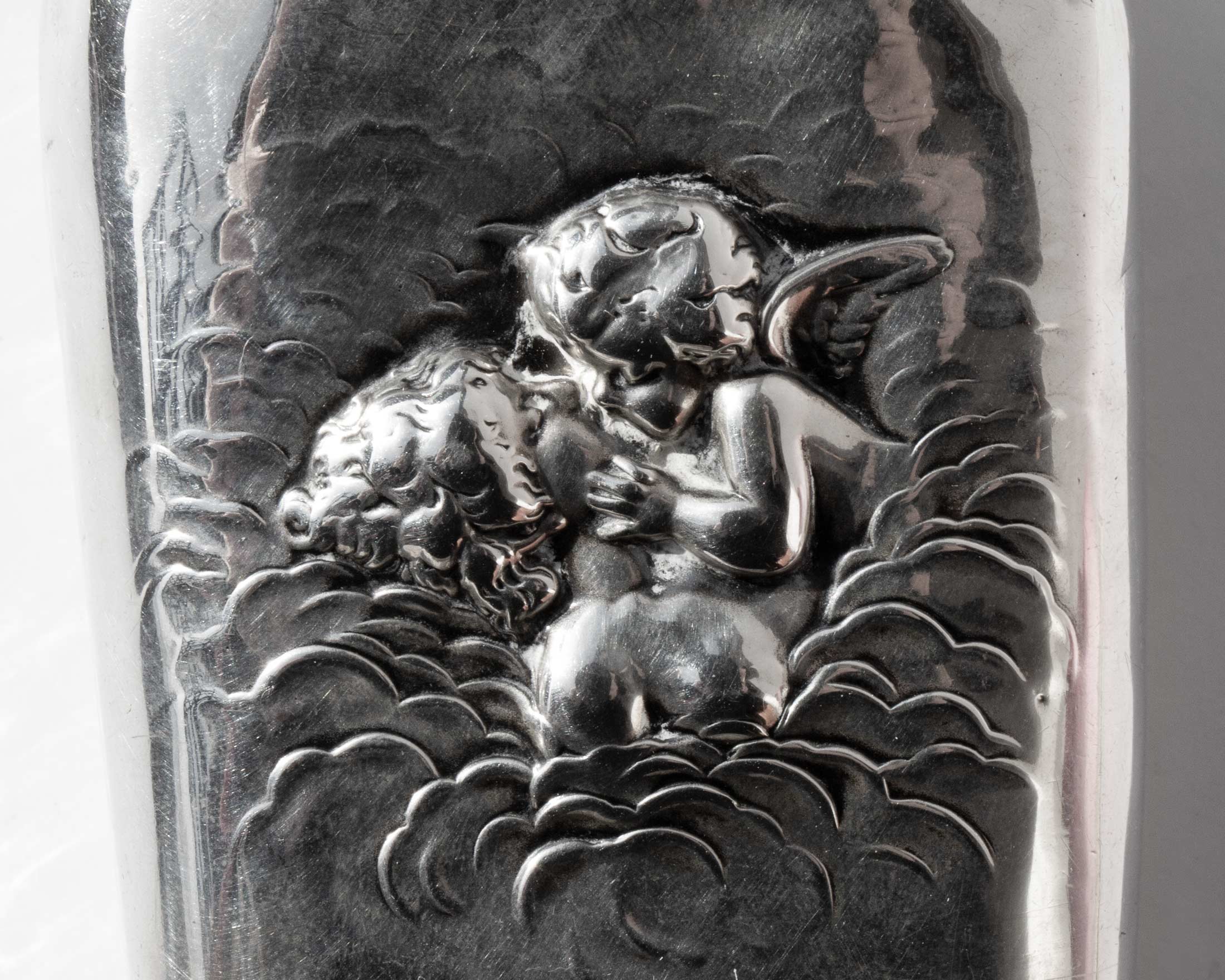 Love's Dream Art Nouveau Flask