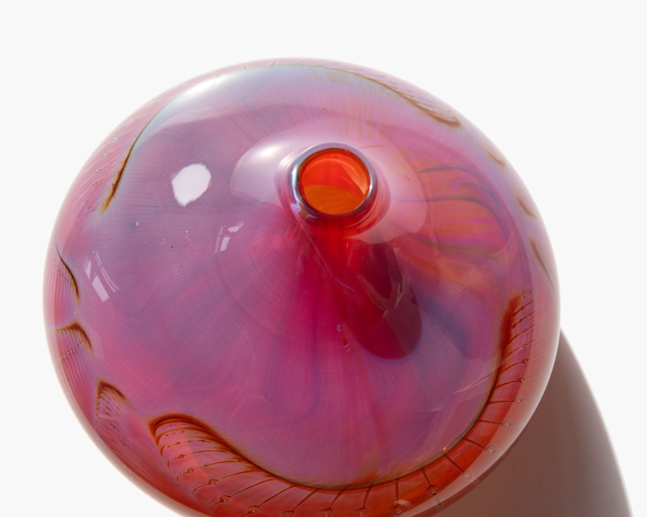 Signed Art Glass Vase