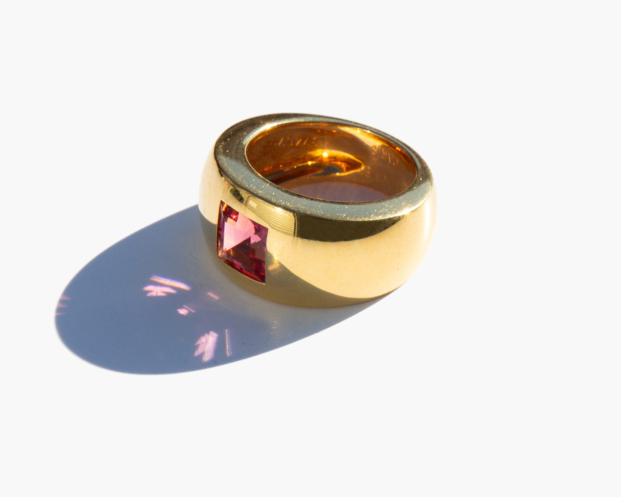 Chaumet Pink Tourmaline Ring
