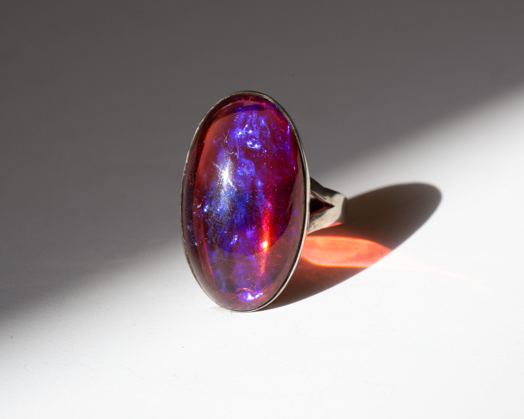 Dragon's Breath Cabochon Ring