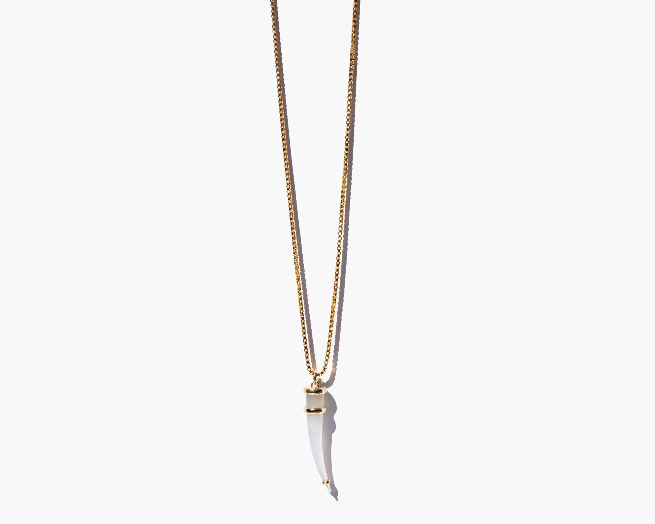Fascinum Necklace Blue Chalcedony
