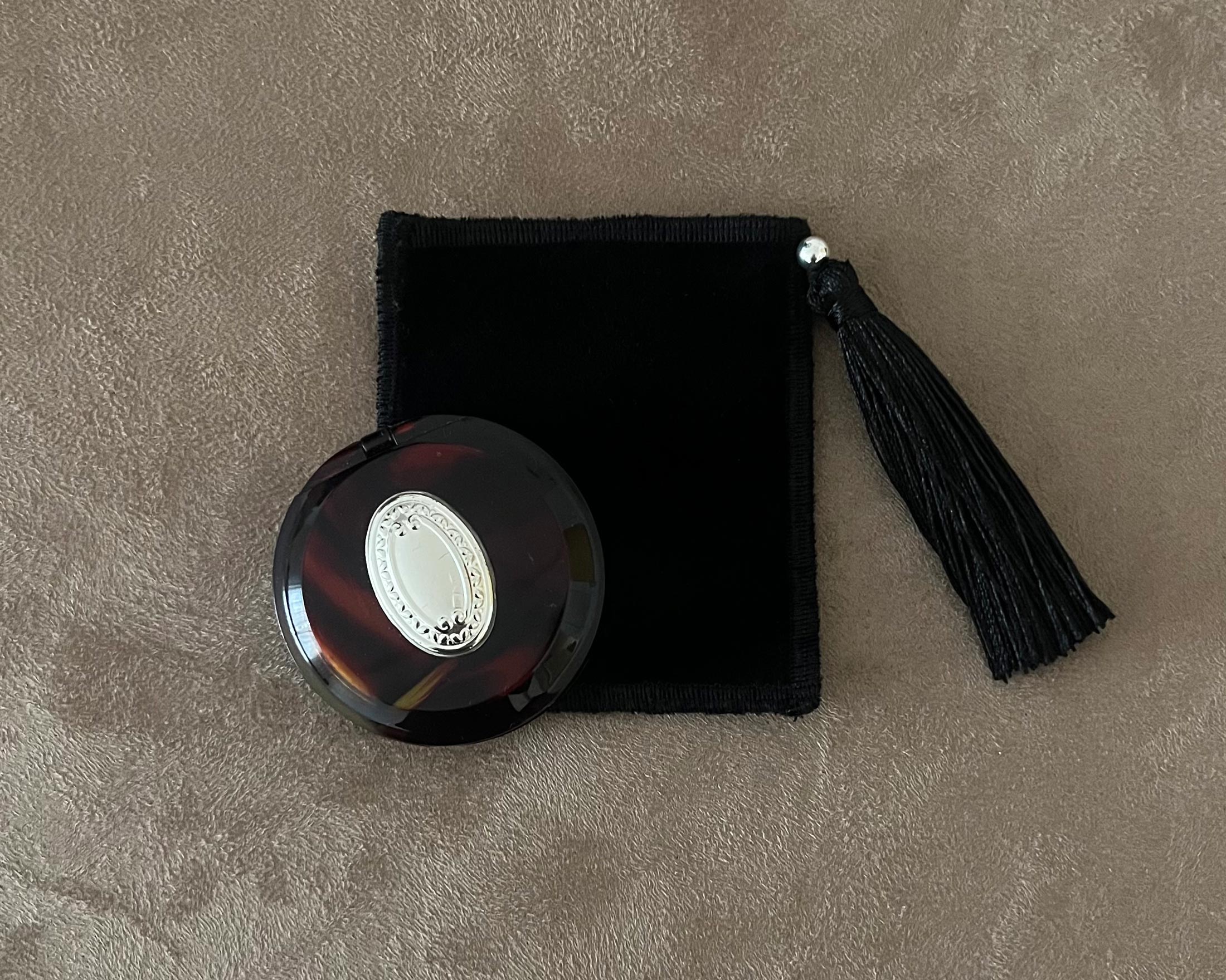 Vintage Italian Pocket Mirror