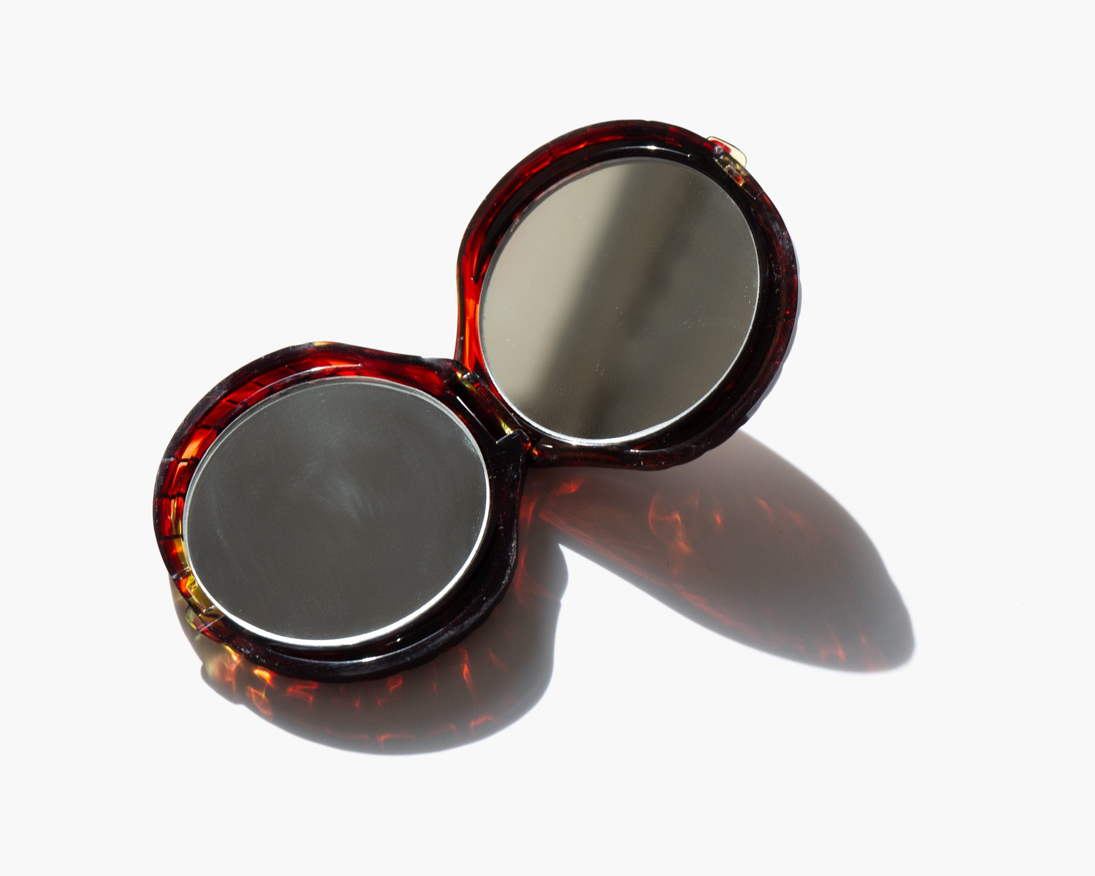 Vintage Italian Pocket Mirror