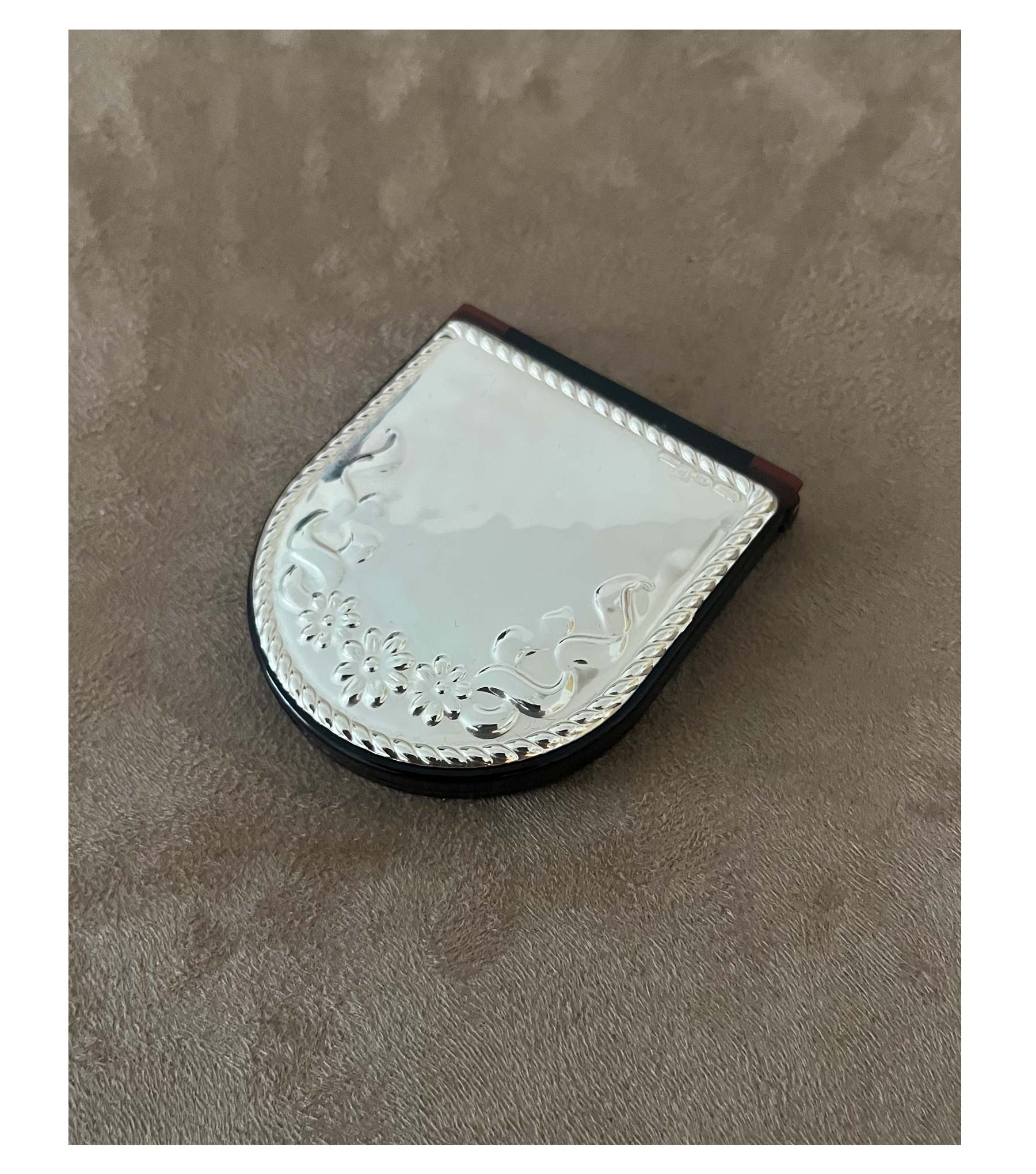 Vintage Italian Pocket Mirror