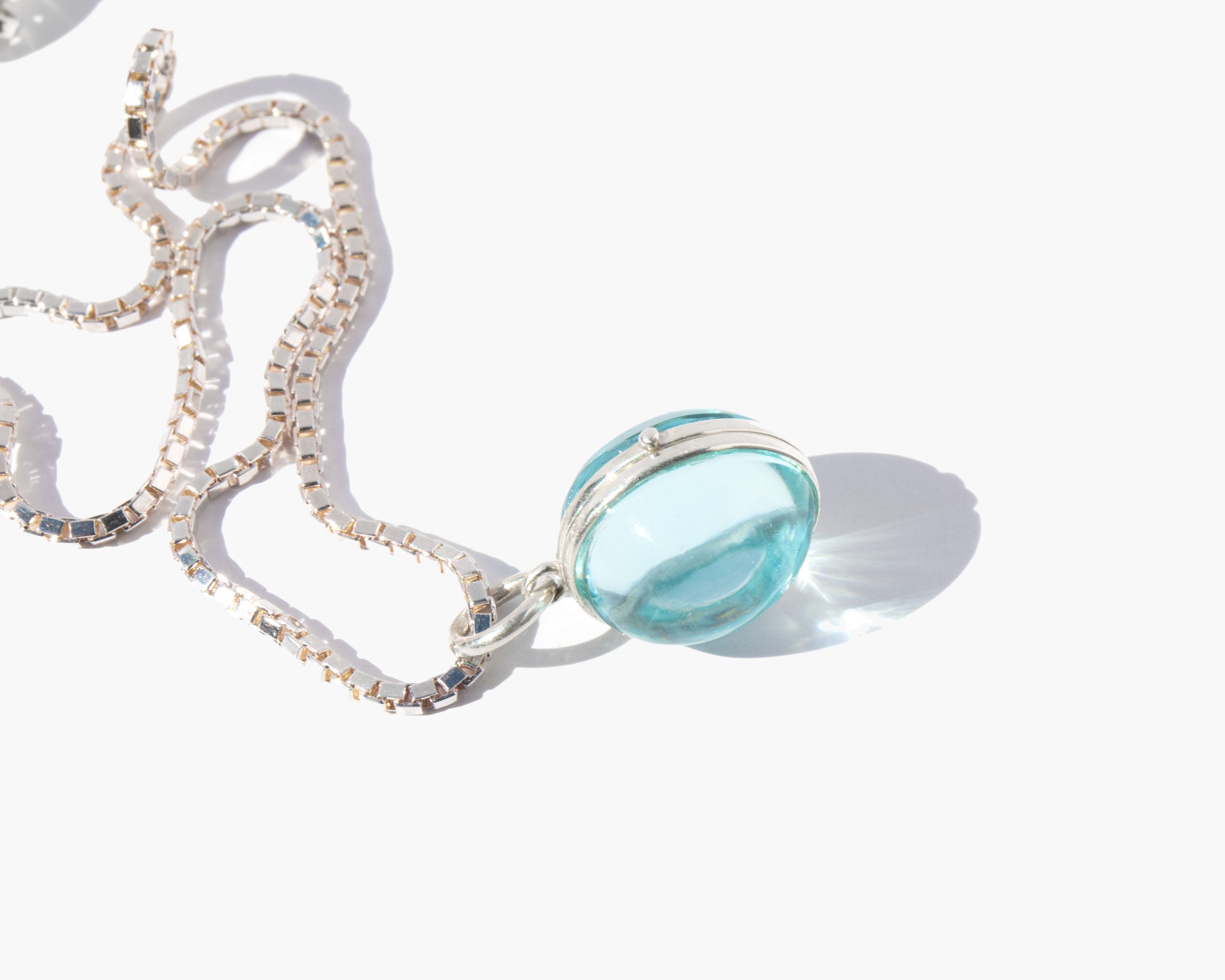 The Trance Locket Blue Topaz