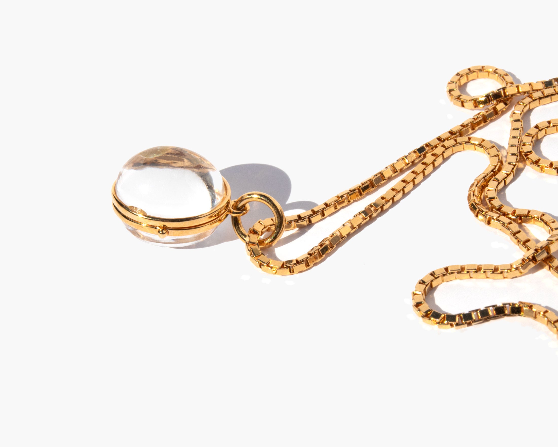 The Trance Locket Rock Crystal