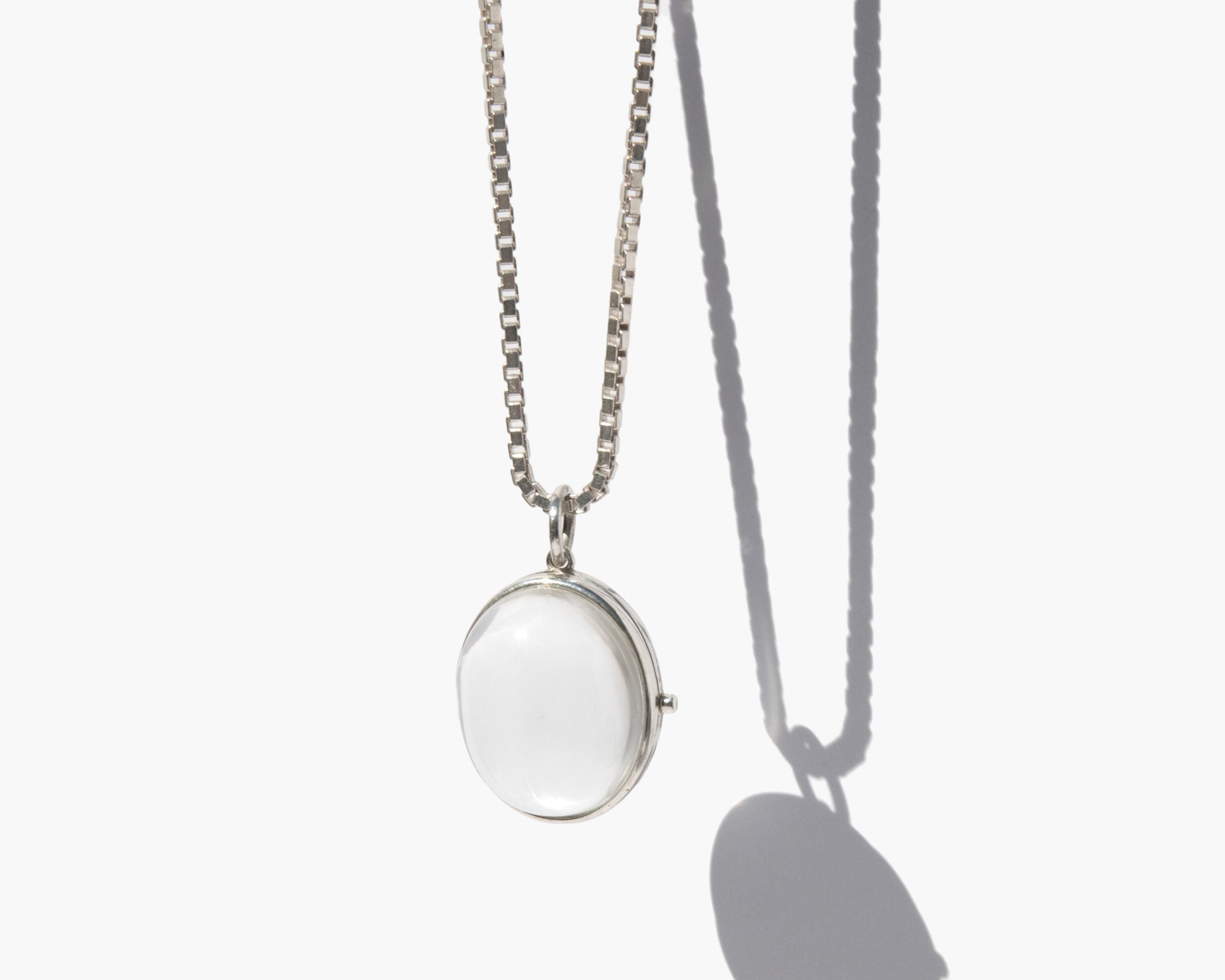 The Vision Locket Rock Crystal