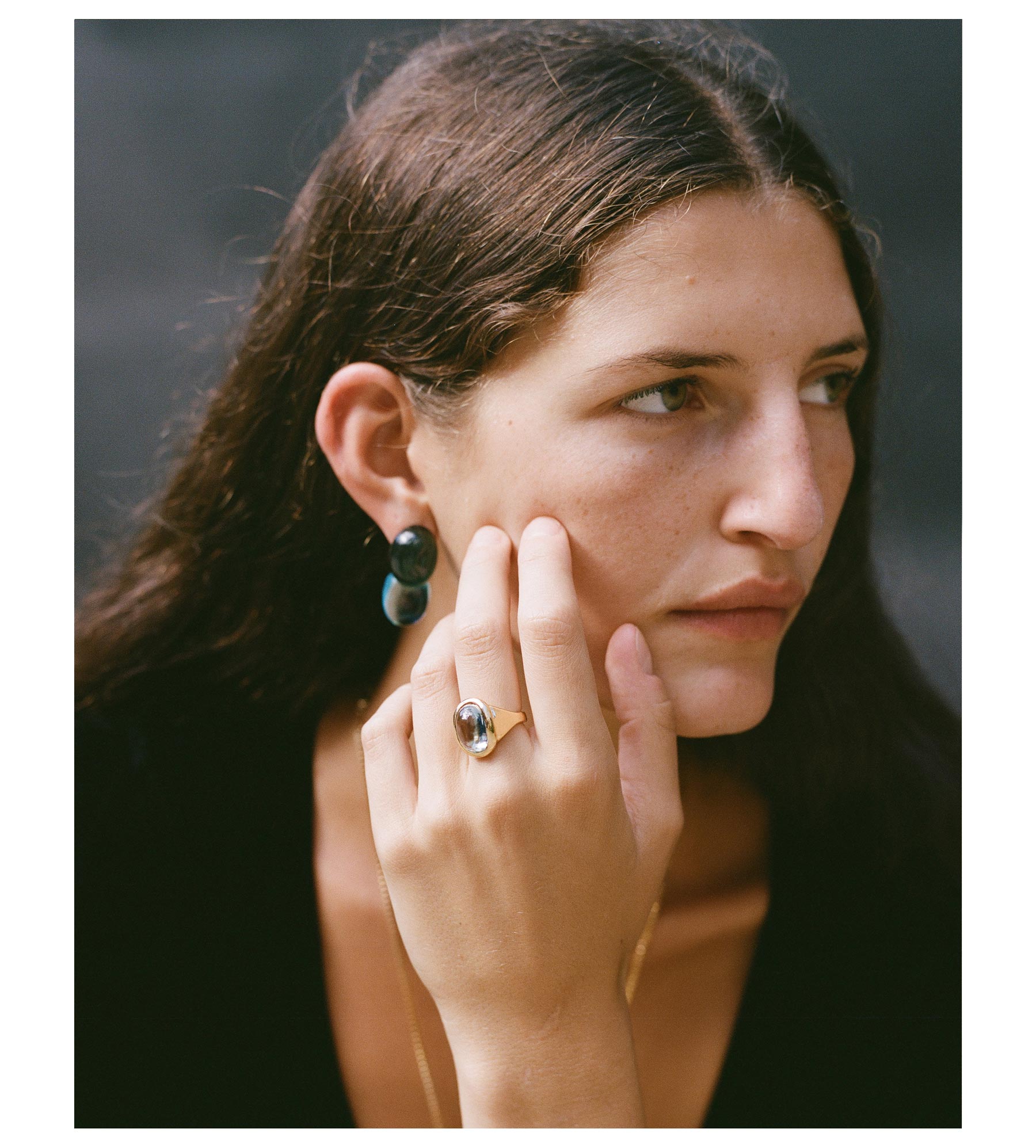 Lux Occulta Ring Blue Topaz