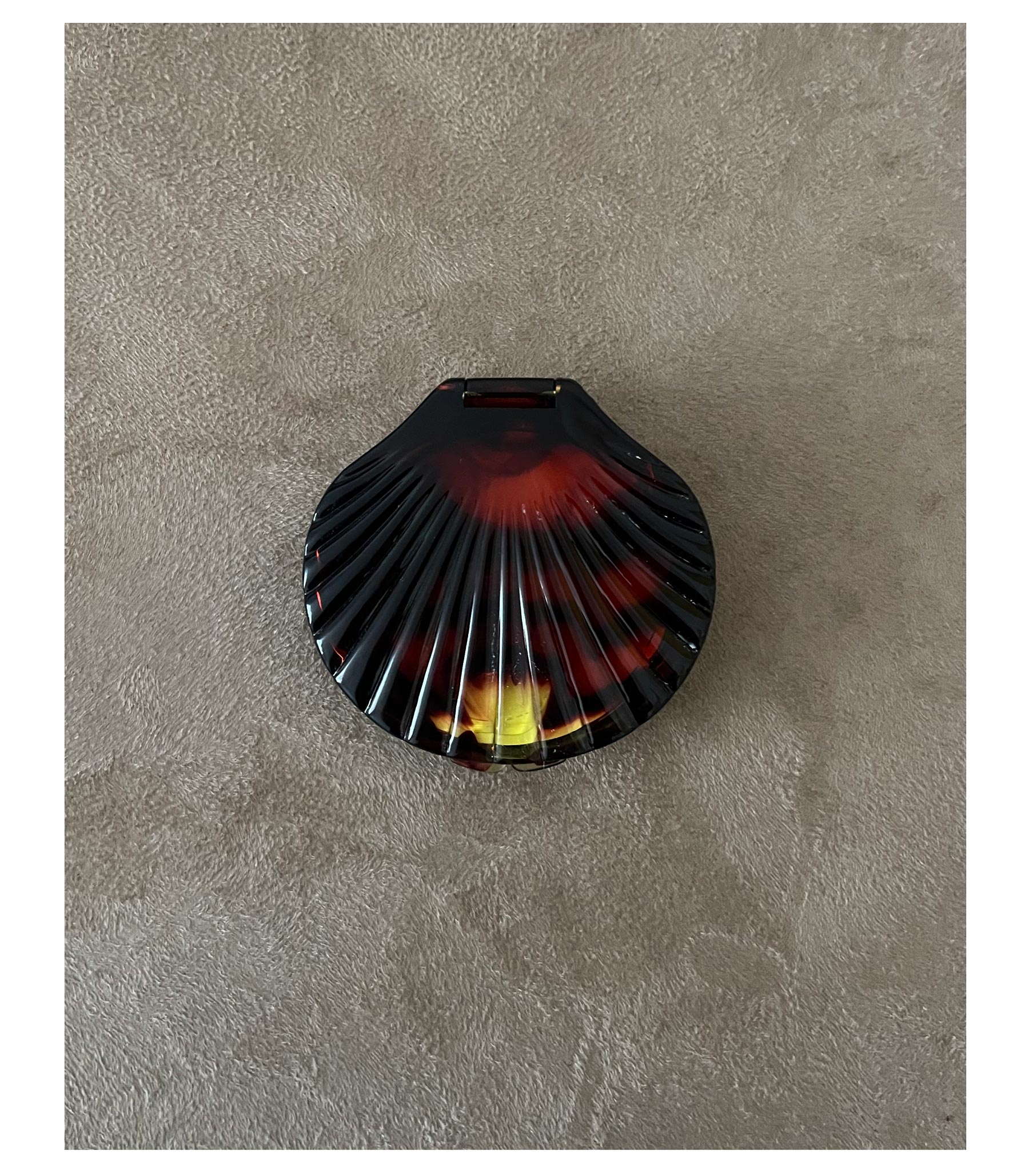 Vintage Italian Pocket Mirror