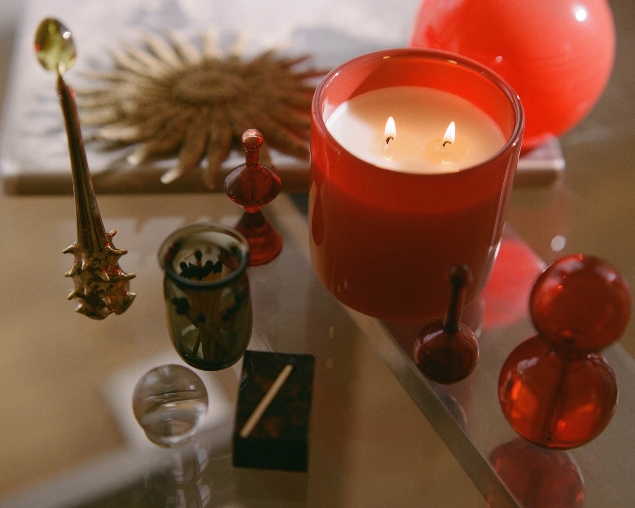 The Orb of Divinity Candle: A Woman Is Fire