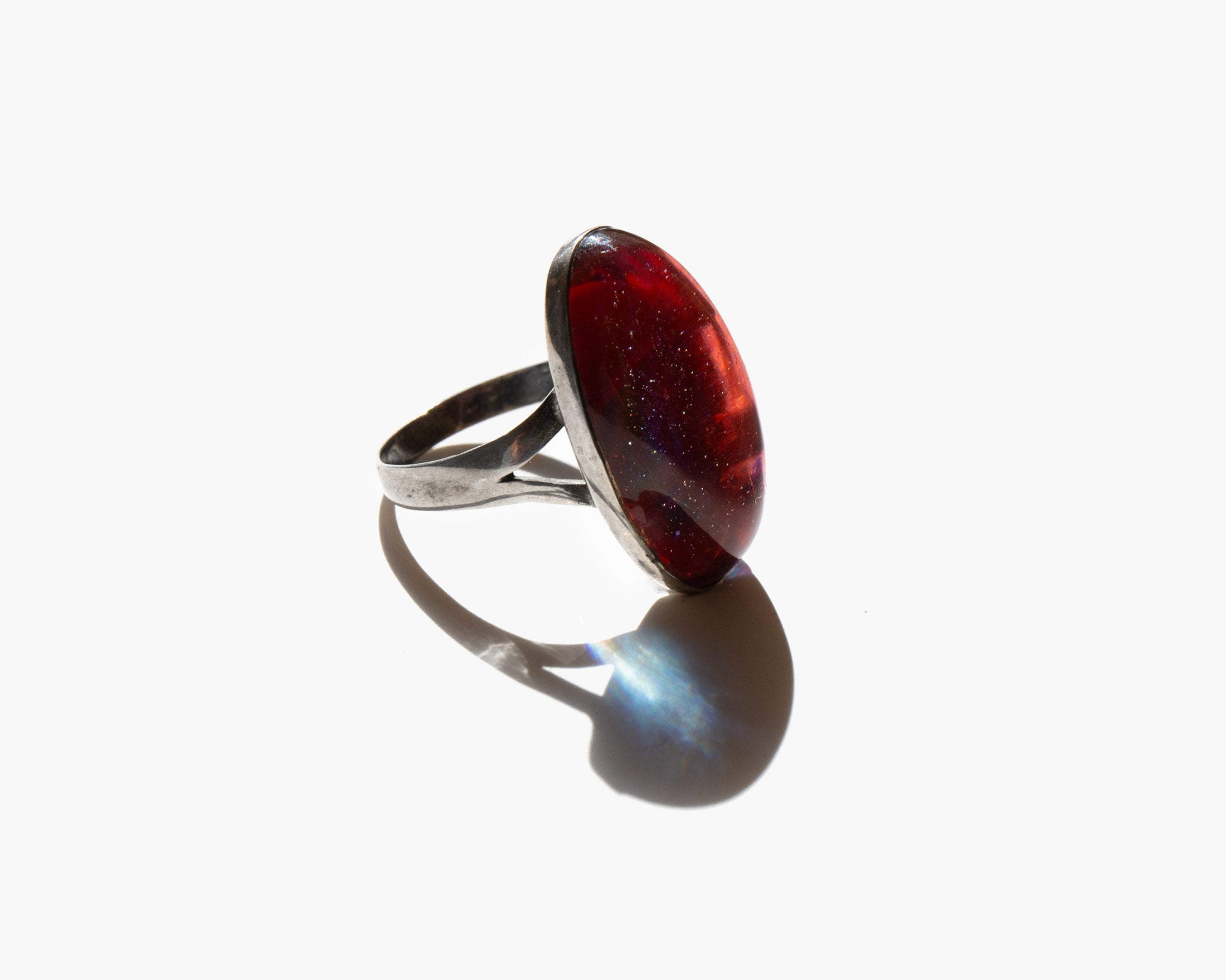 Dragon's Breath Cabochon Ring