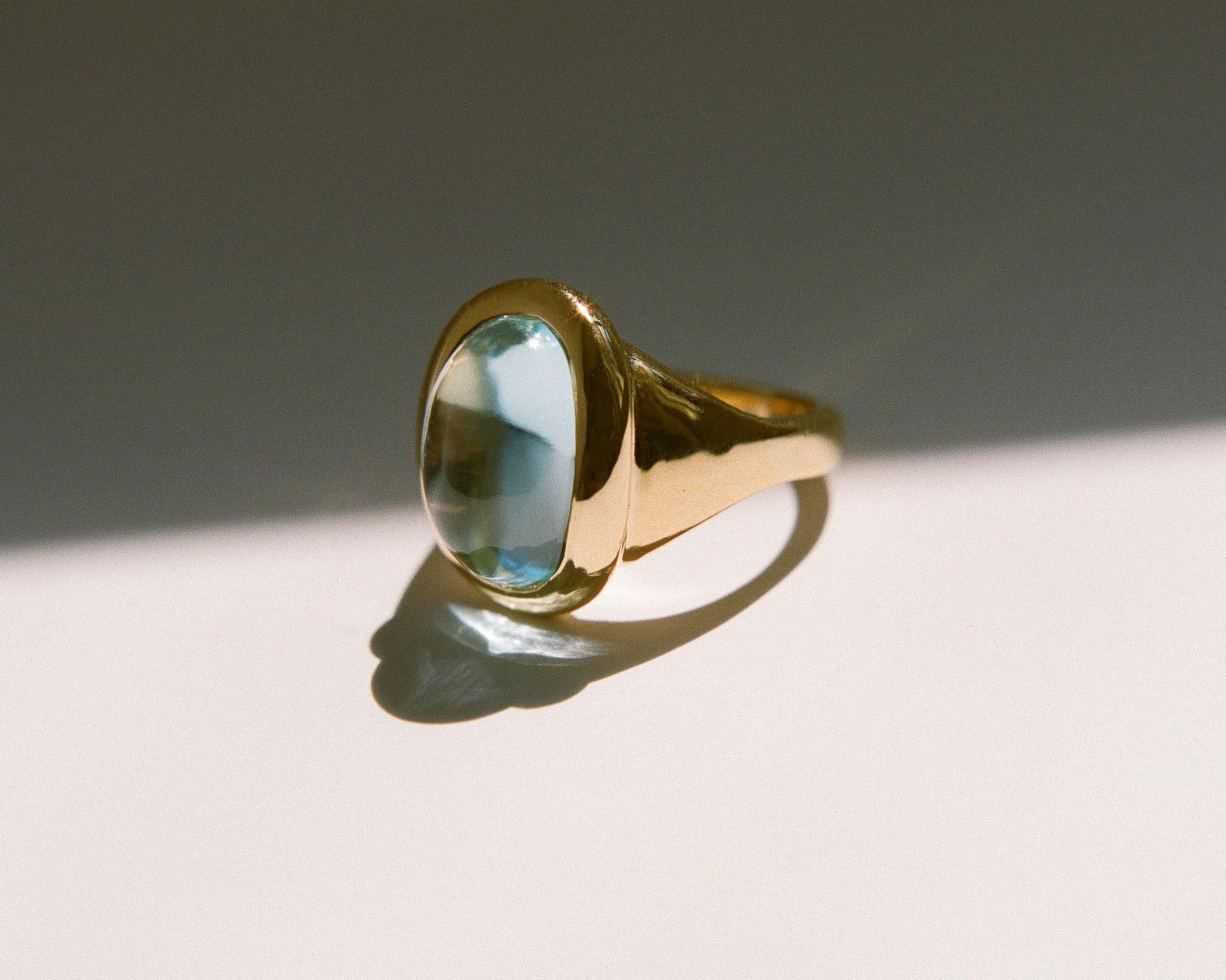 Lux Occulta Ring Blue Topaz