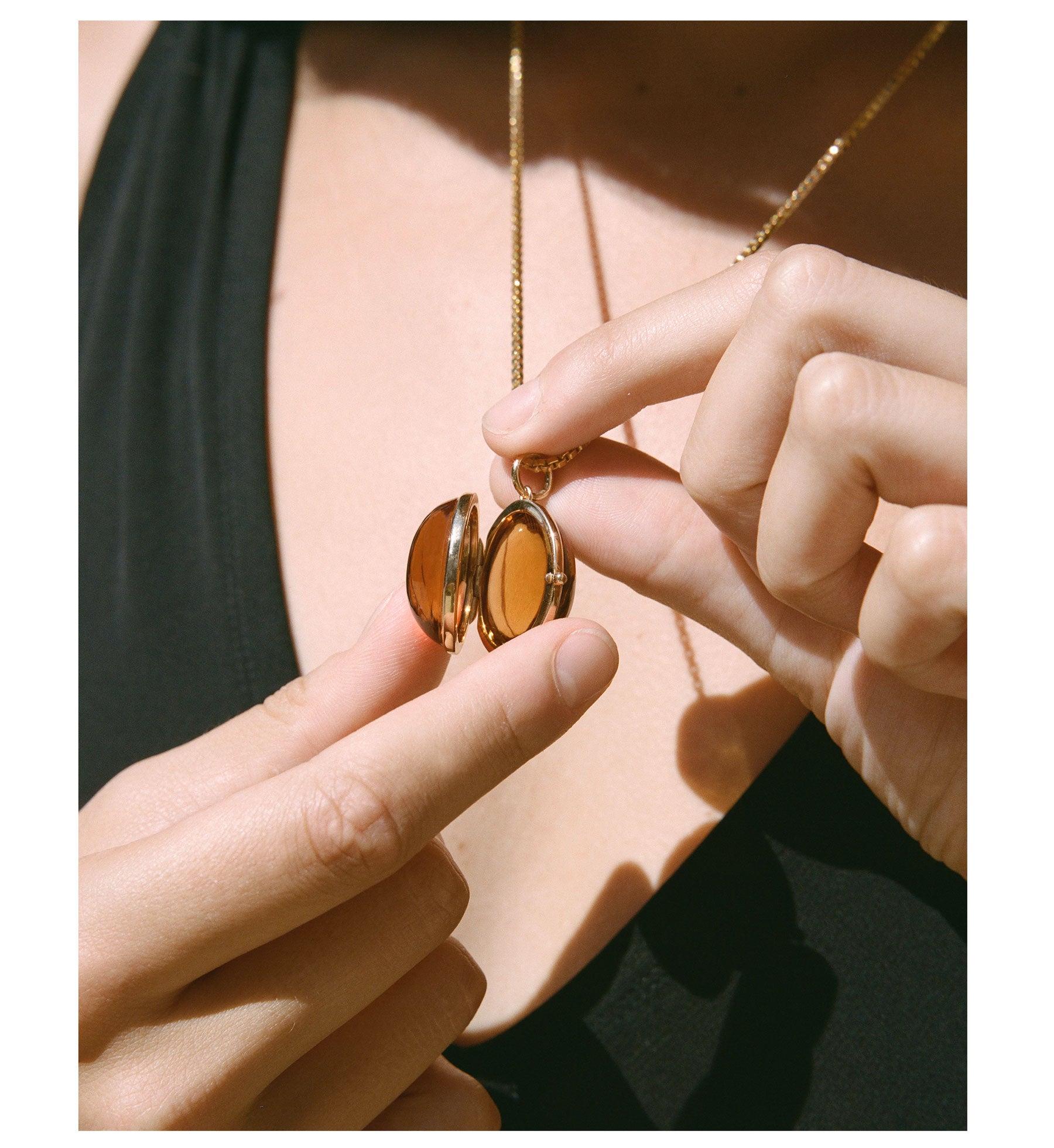 The Vision Locket Citrine