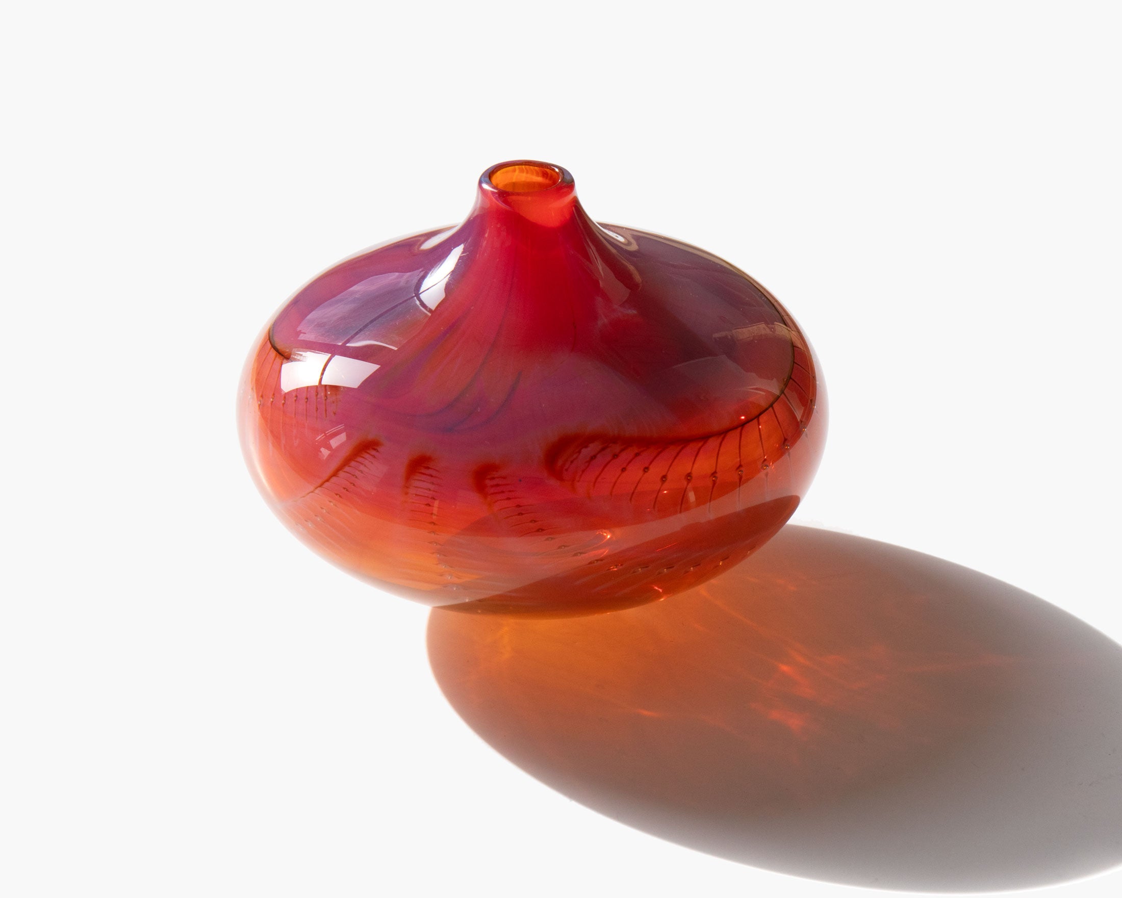 Signed Art Glass Vase