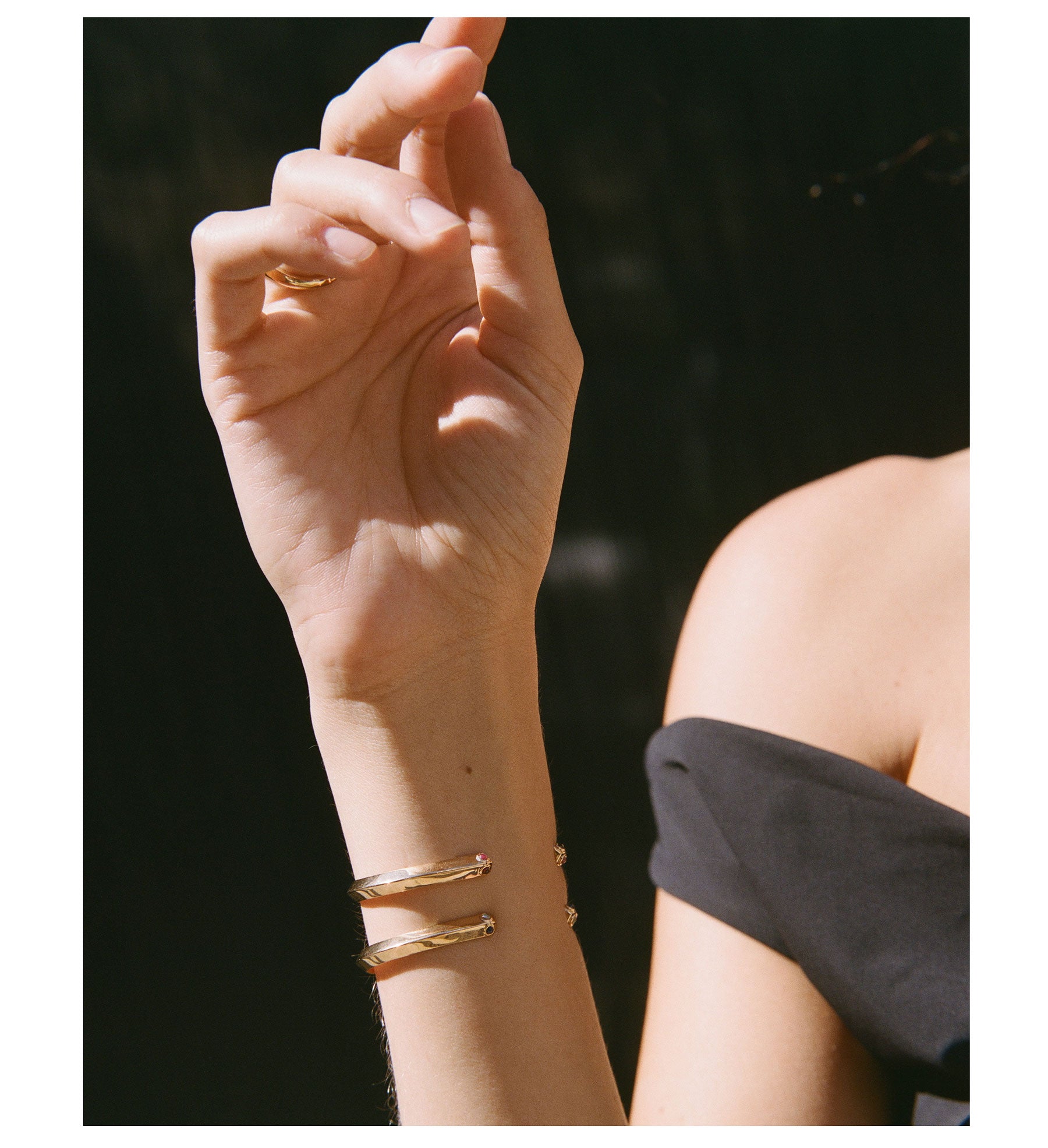 Lucide Bracelet Sapphire and Topaz