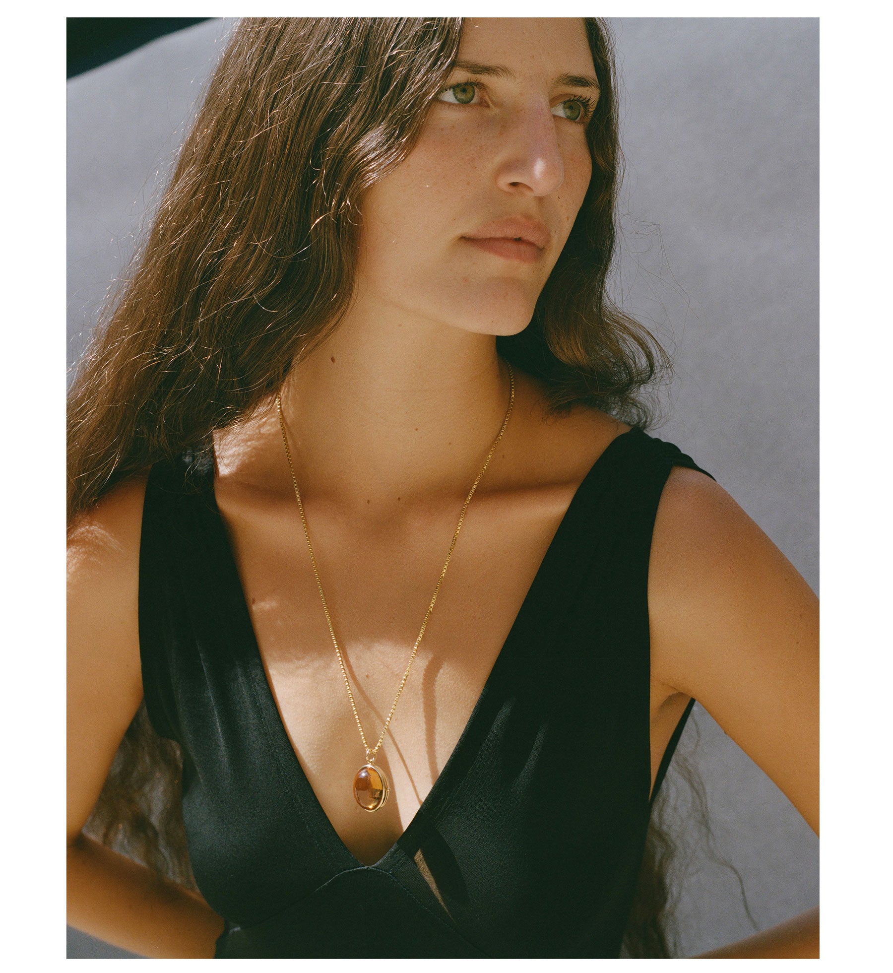 The Vision Locket Citrine
