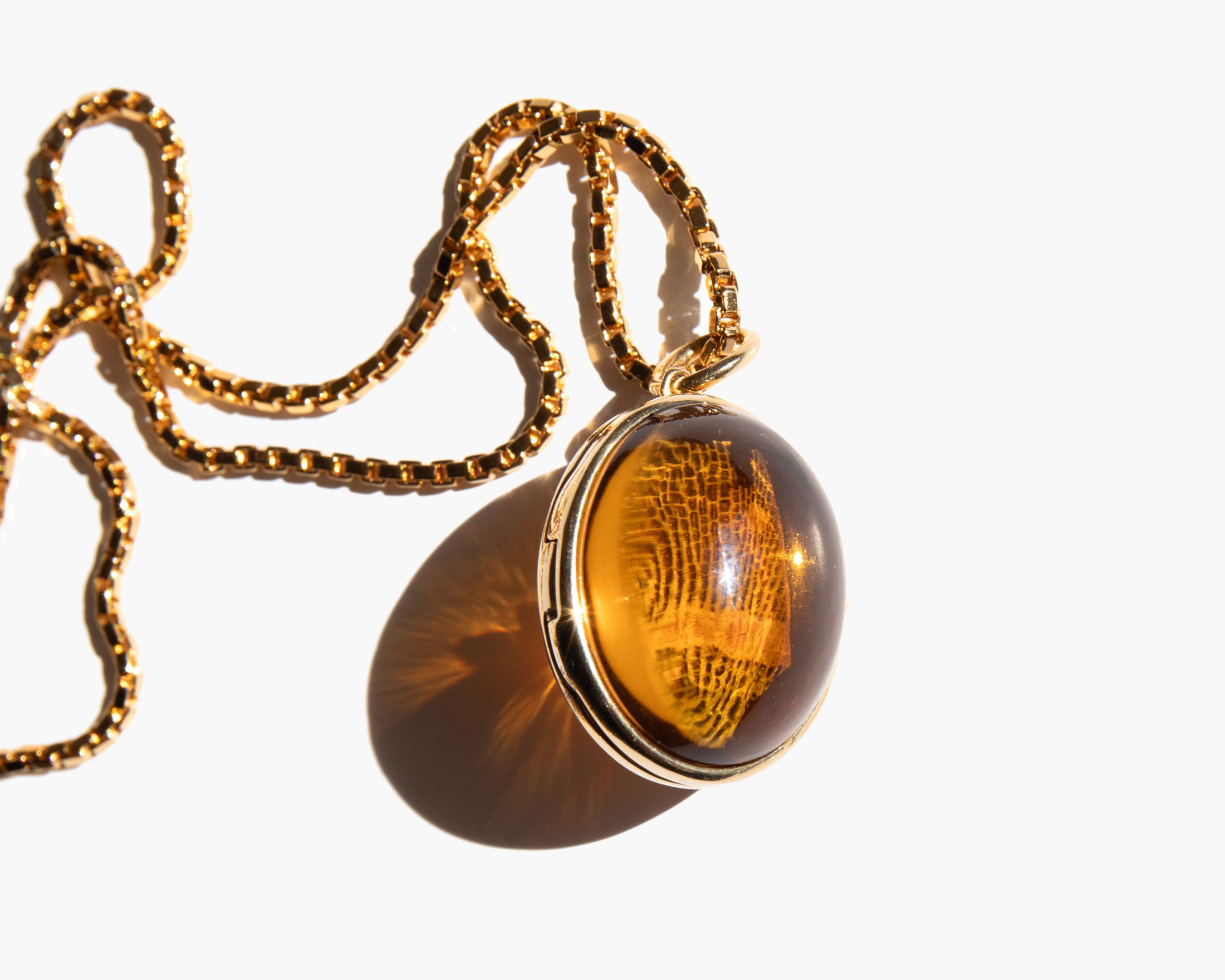The Vision Locket Citrine