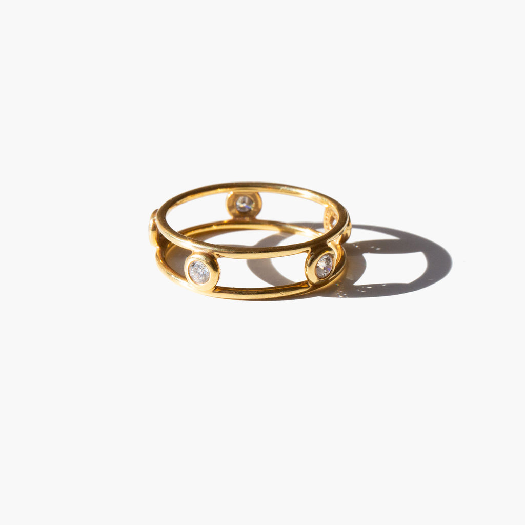 Tiffany Elsa Peretti Double Wire Ring Kindred Black