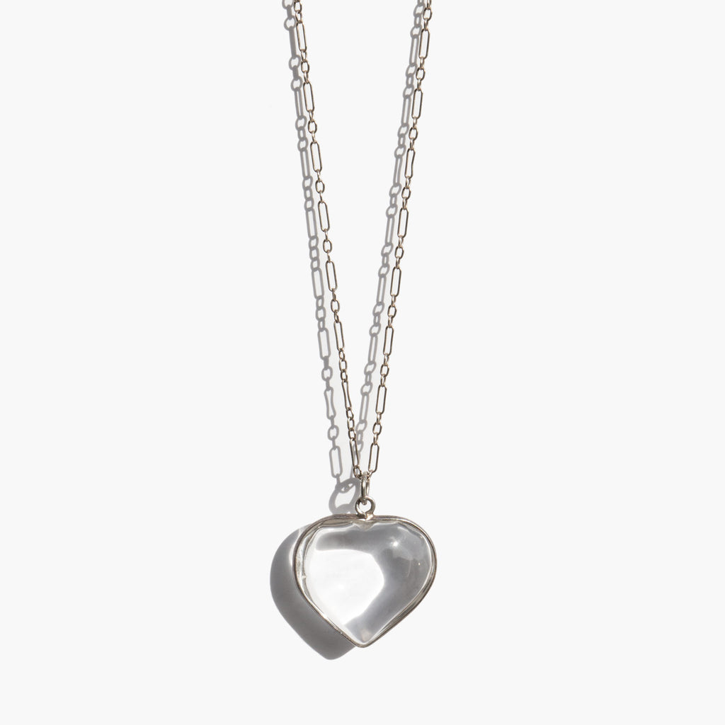 Pools of Light Heart Necklace