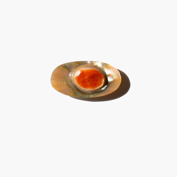 Sea Moon Brooch
