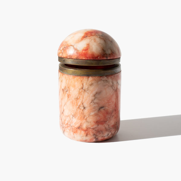 Red Alabaster Trinket Box