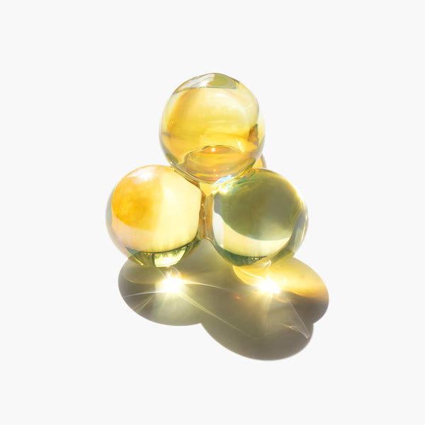 Aurora Borealis Glass Sculpture