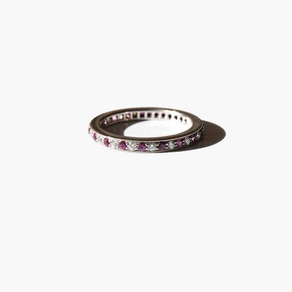 Tiffany & Co. Pink Sapphire Eternity Band
