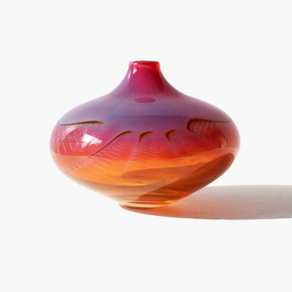 Signed Art Glass Vase